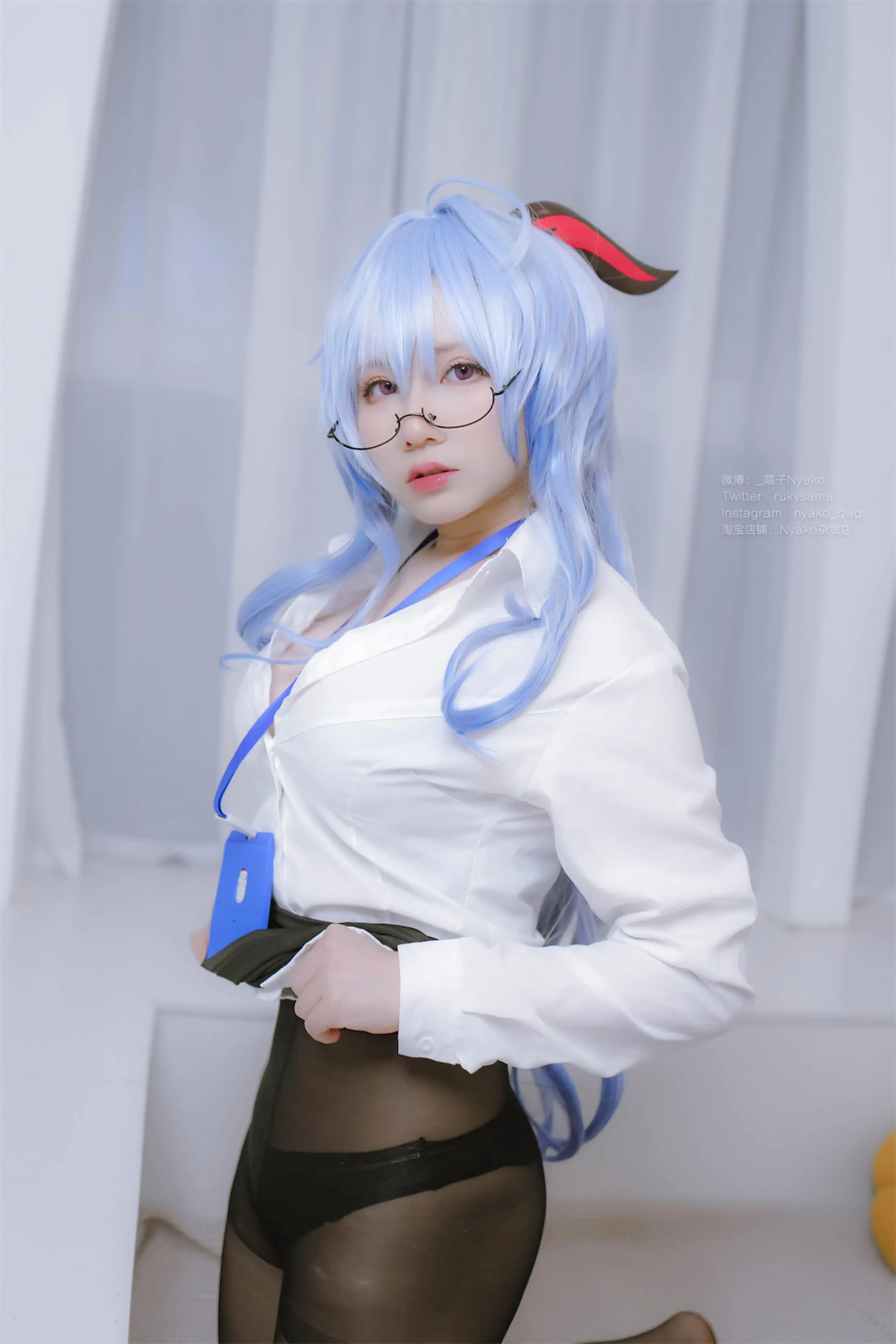 Nyako喵子 原神 甘雨OL [79P]