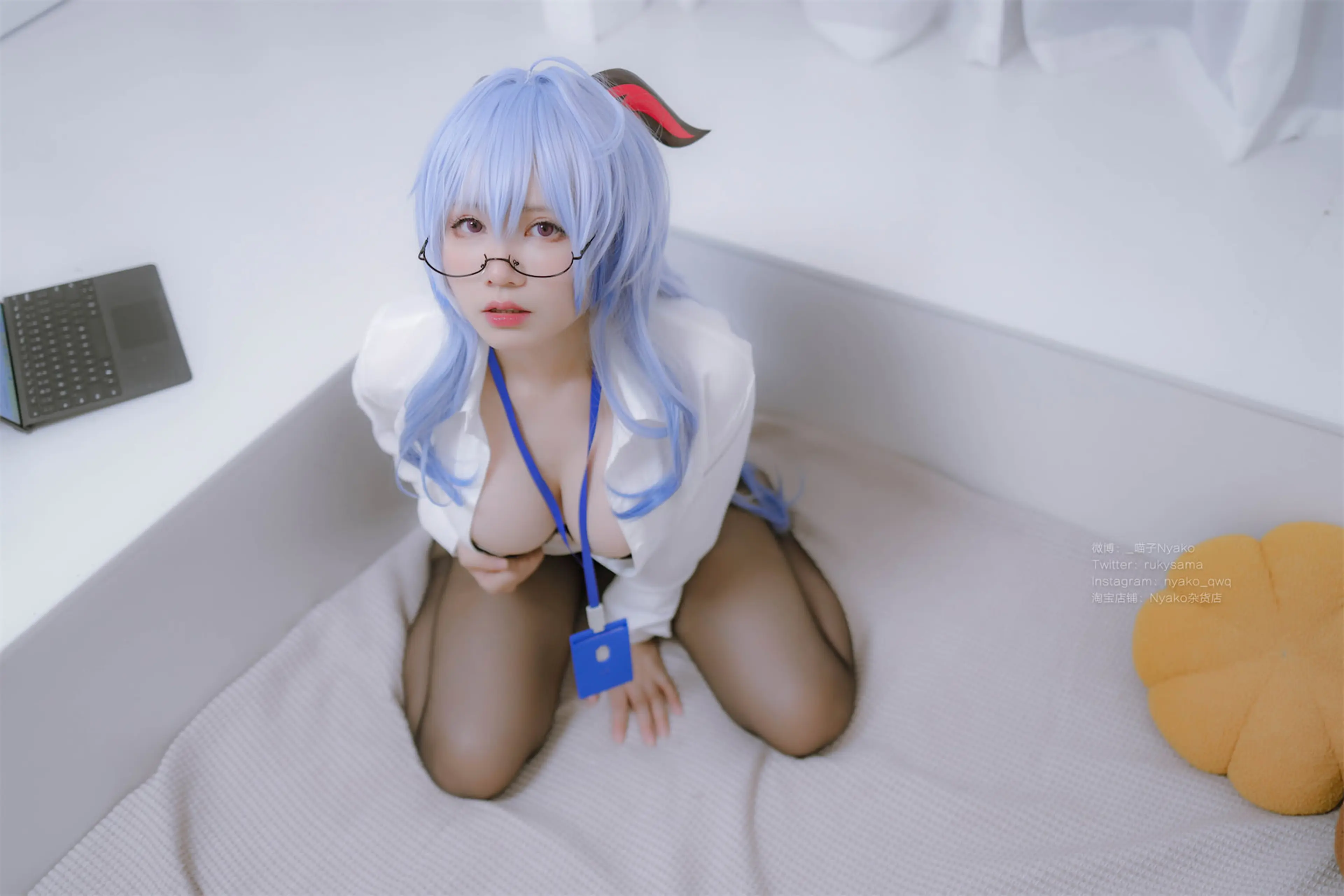 Nyako喵子 原神 甘雨OL [79P]