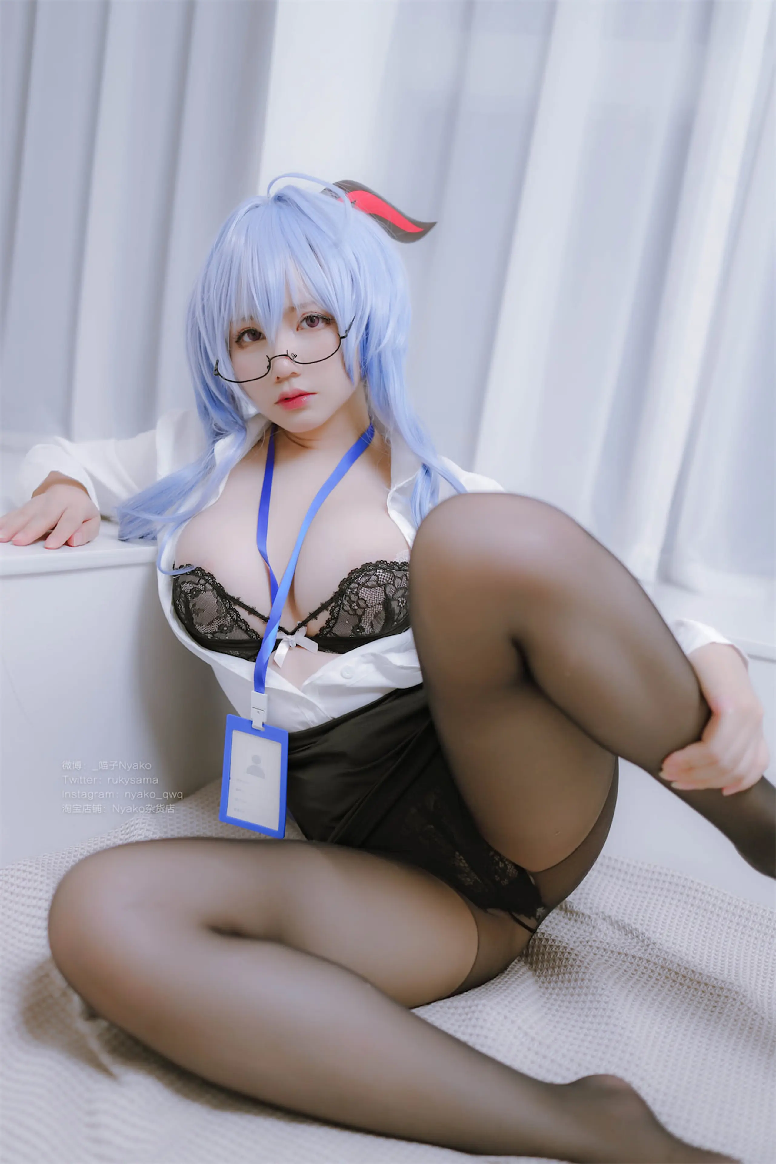 Nyako喵子 原神 甘雨OL [79P]