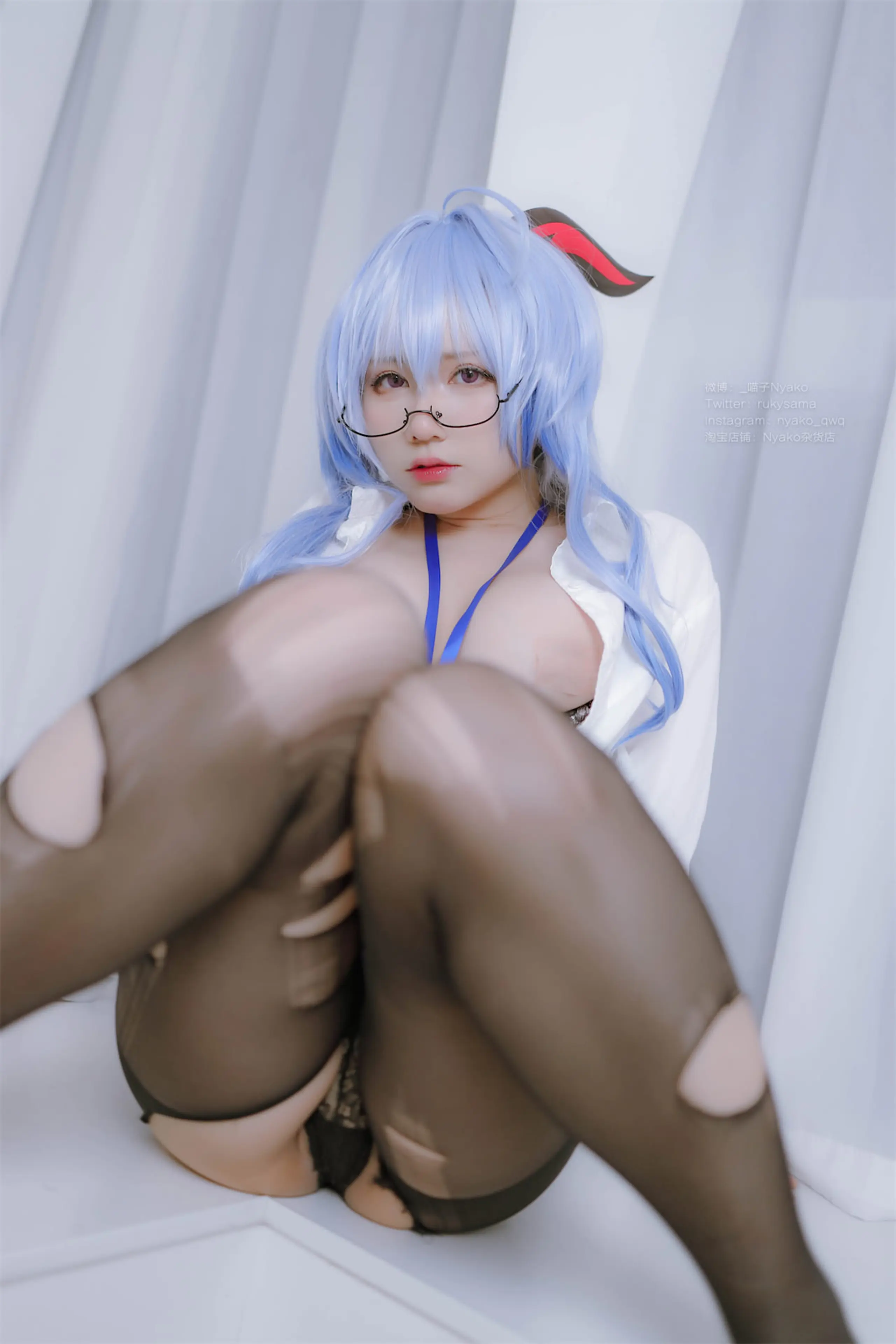 Nyako喵子 原神 甘雨OL [79P]