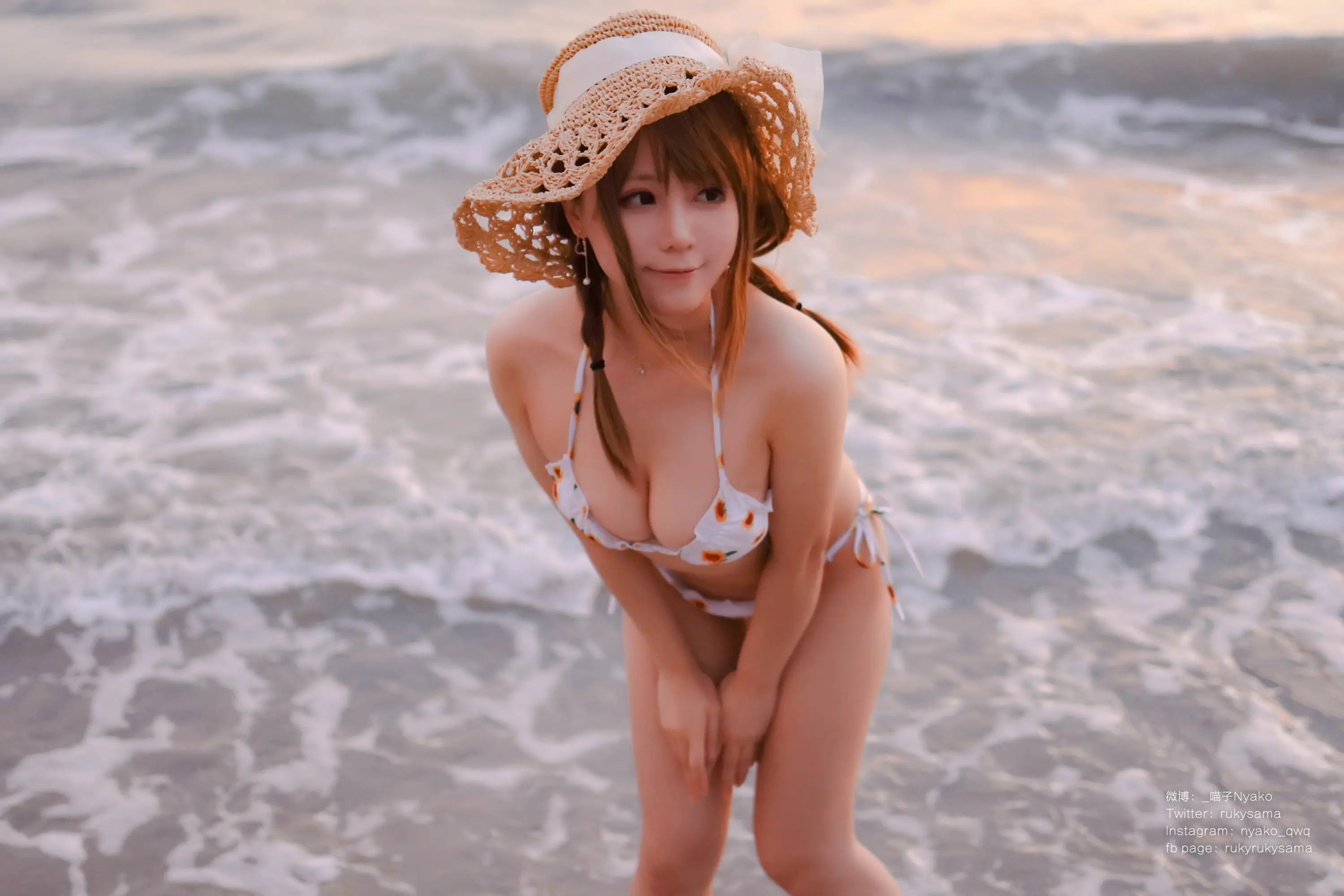 Nyako喵子 向日葵比基尼 [66P]