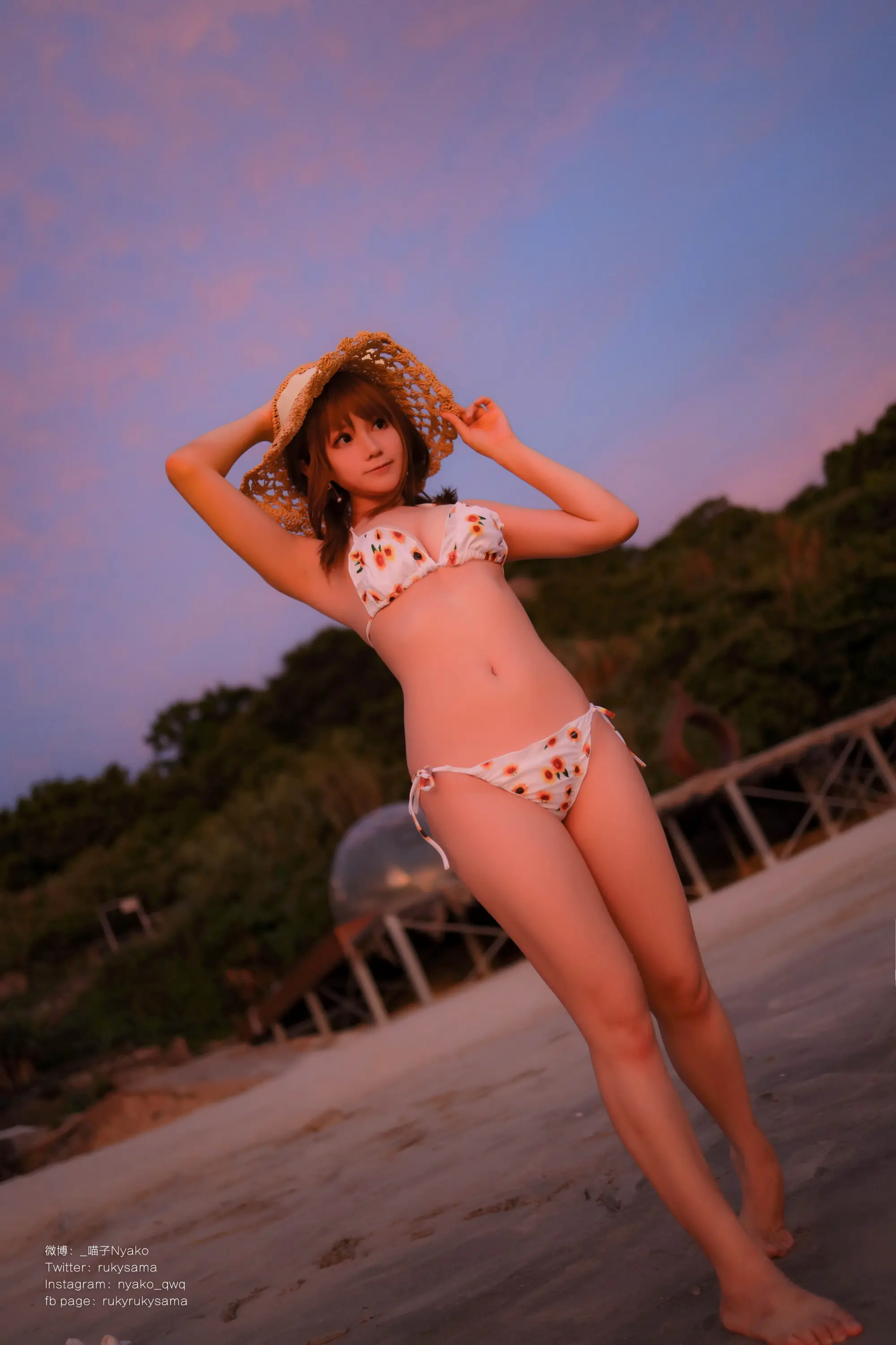 Nyako喵子 向日葵比基尼 [66P]