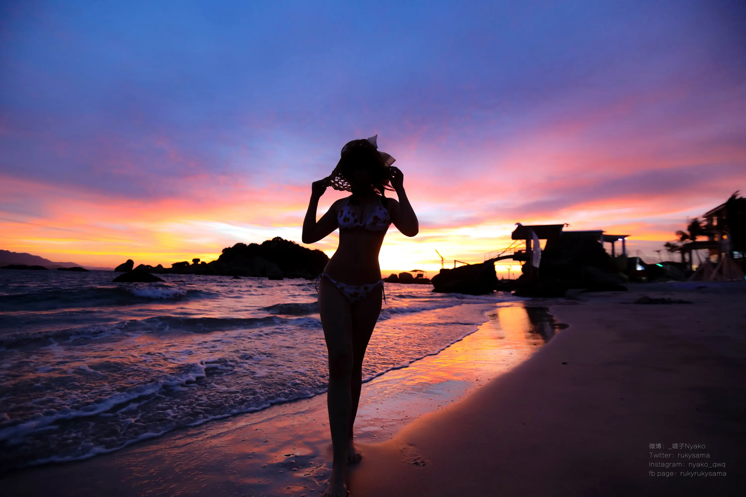 Nyako喵子 向日葵比基尼 [66P]