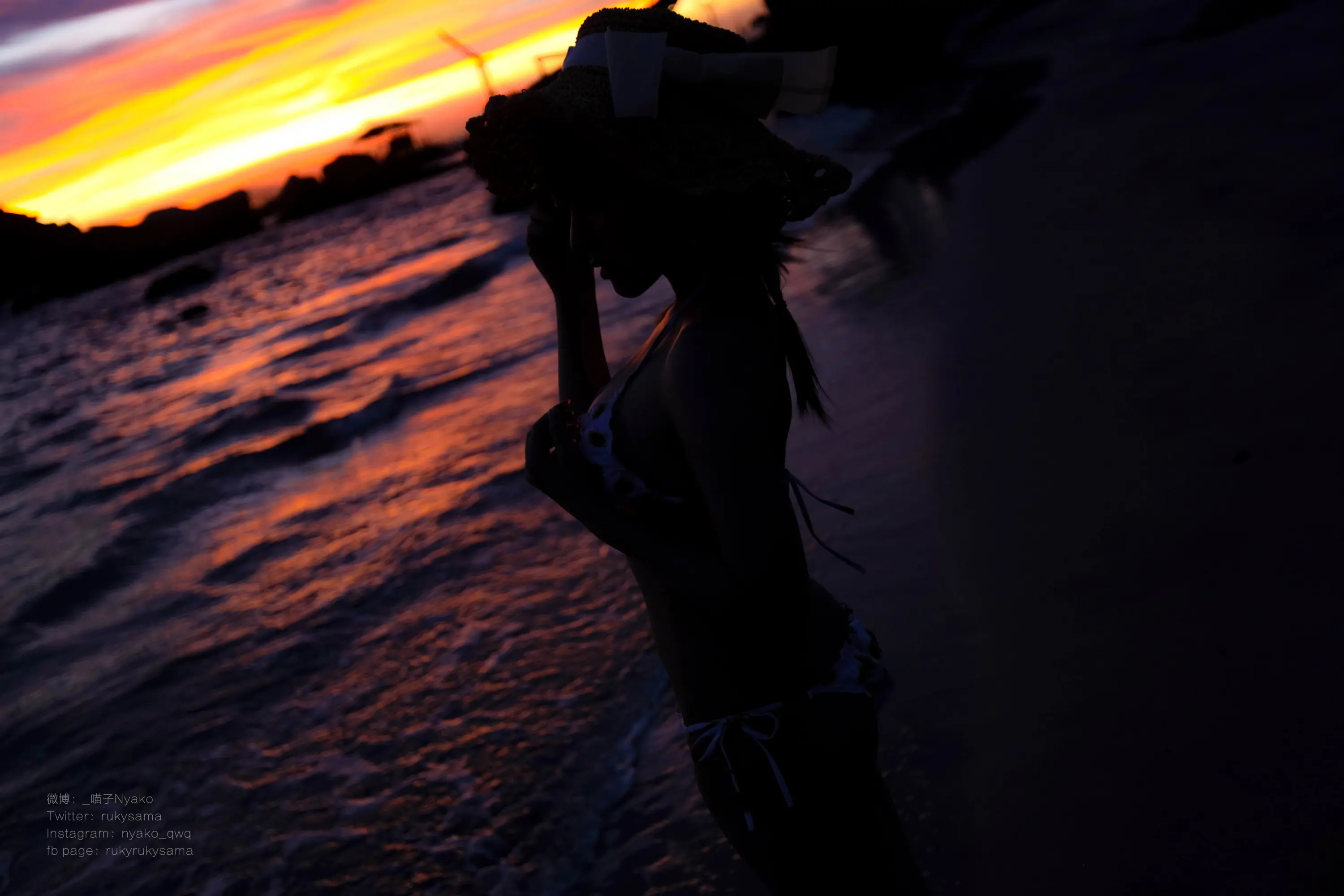 Nyako喵子 向日葵比基尼 [66P]