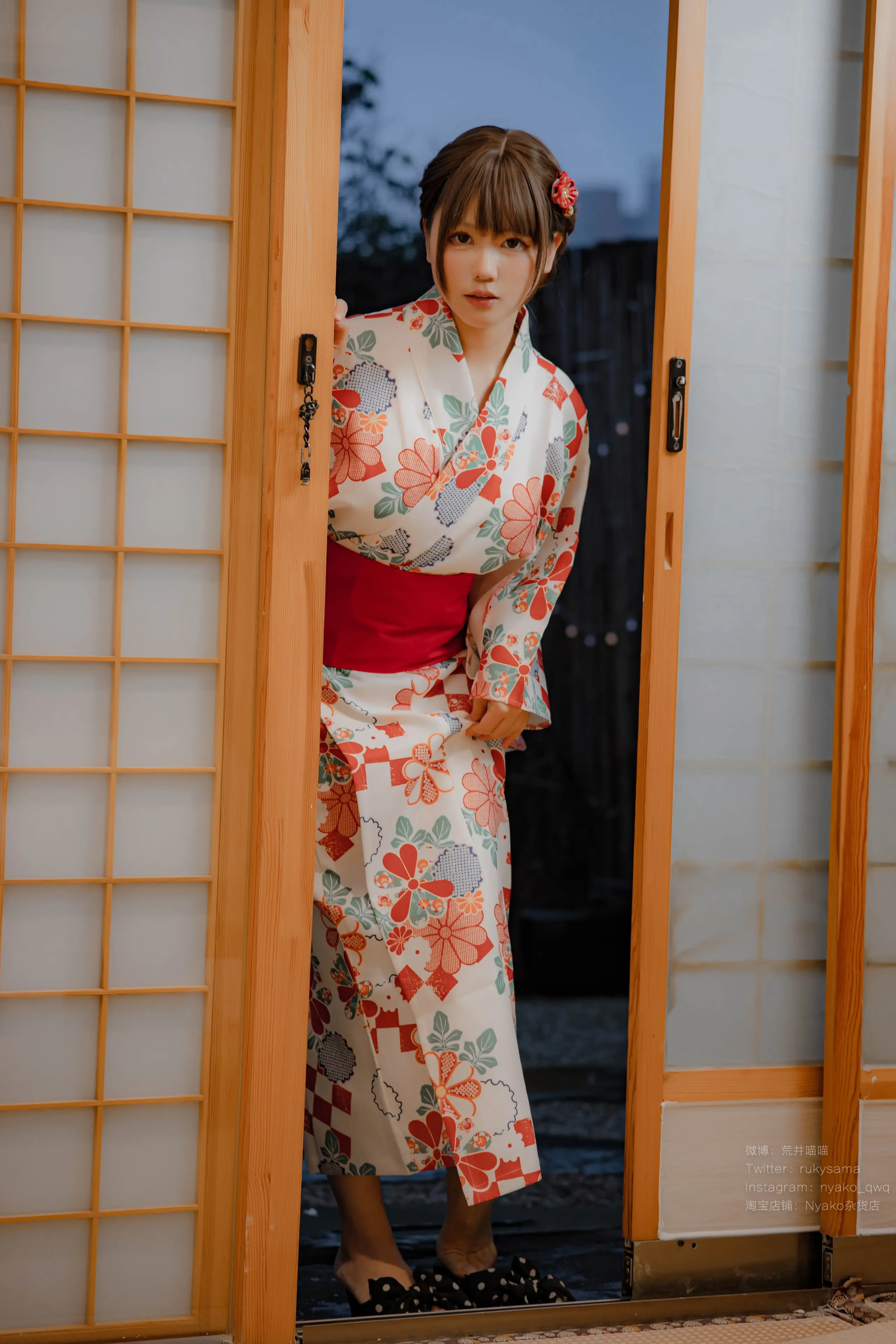 Nyako喵子 和风烂漫 浴衣 [152P]