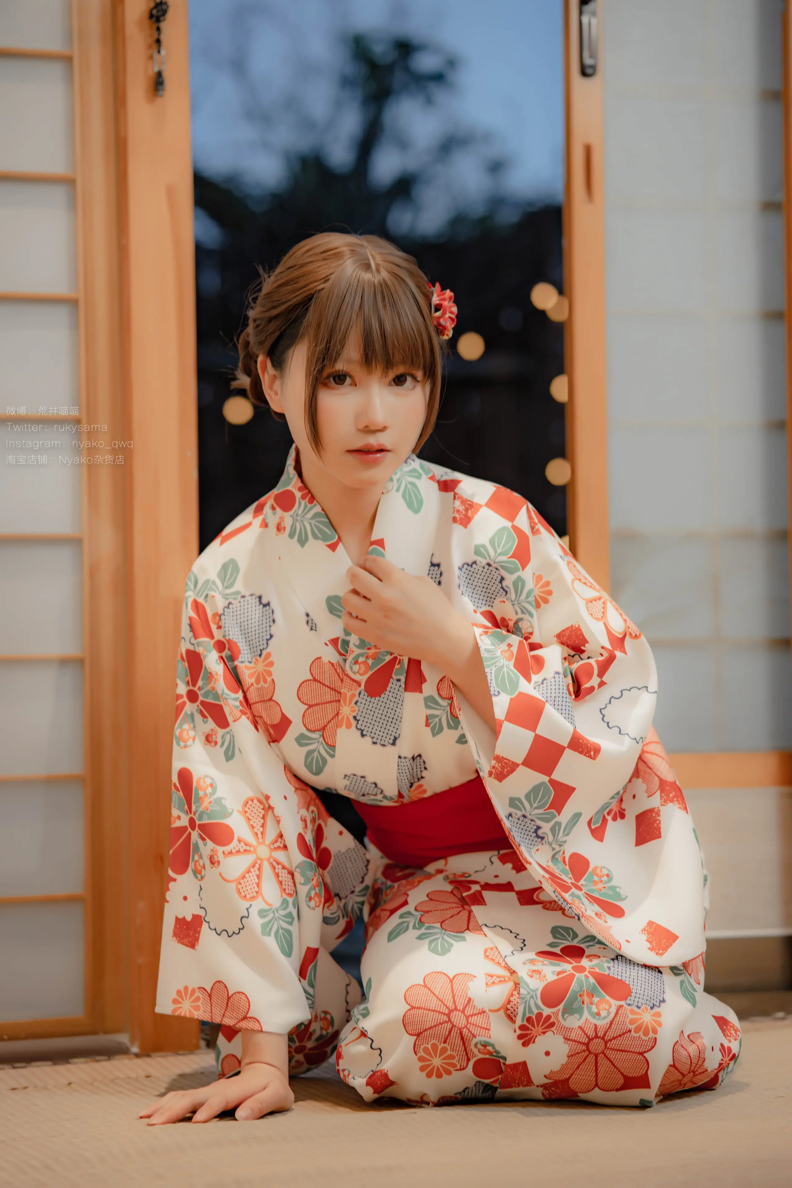 Nyako喵子 和风烂漫 浴衣 [152P]