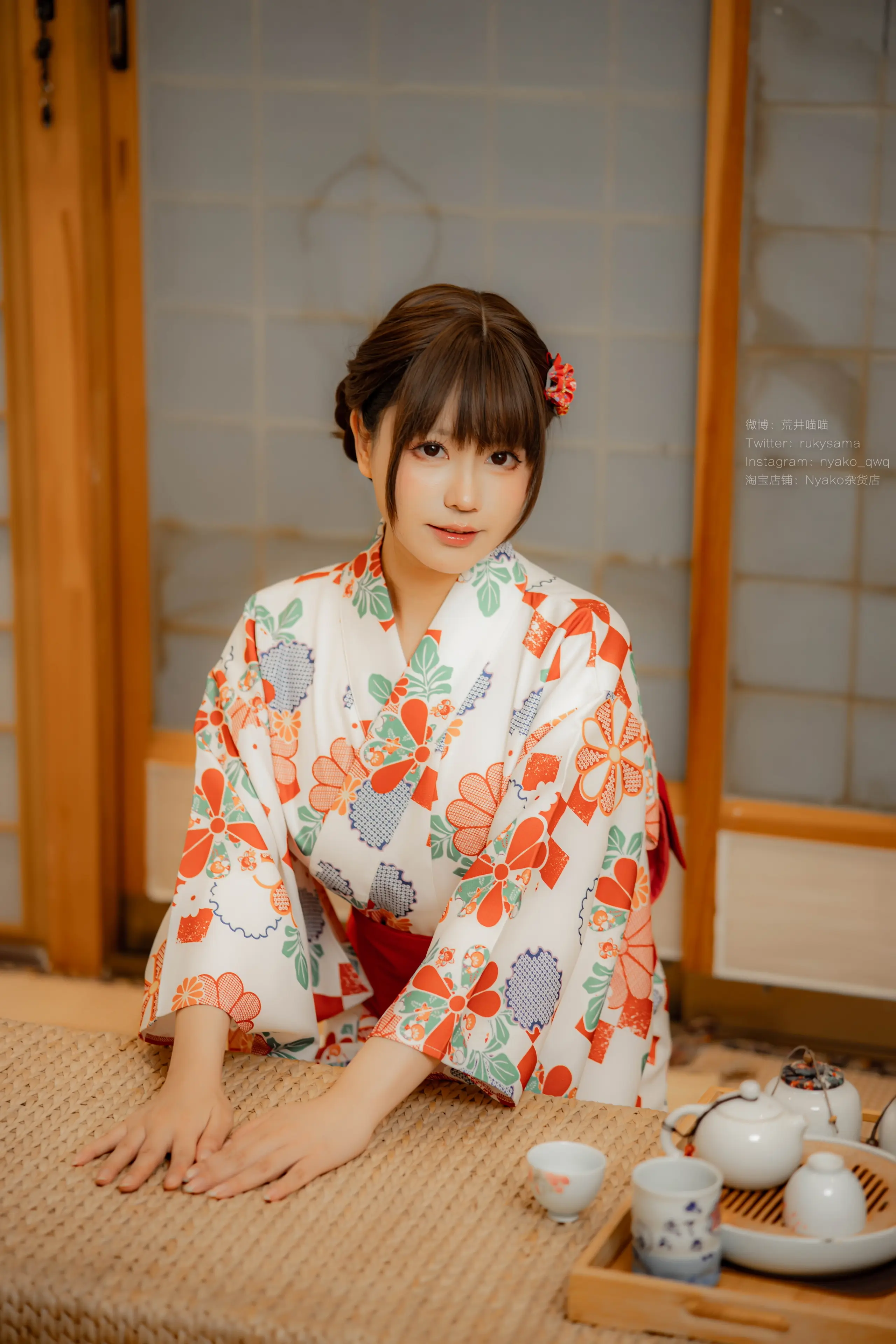 Nyako喵子 和风烂漫 浴衣 [152P]