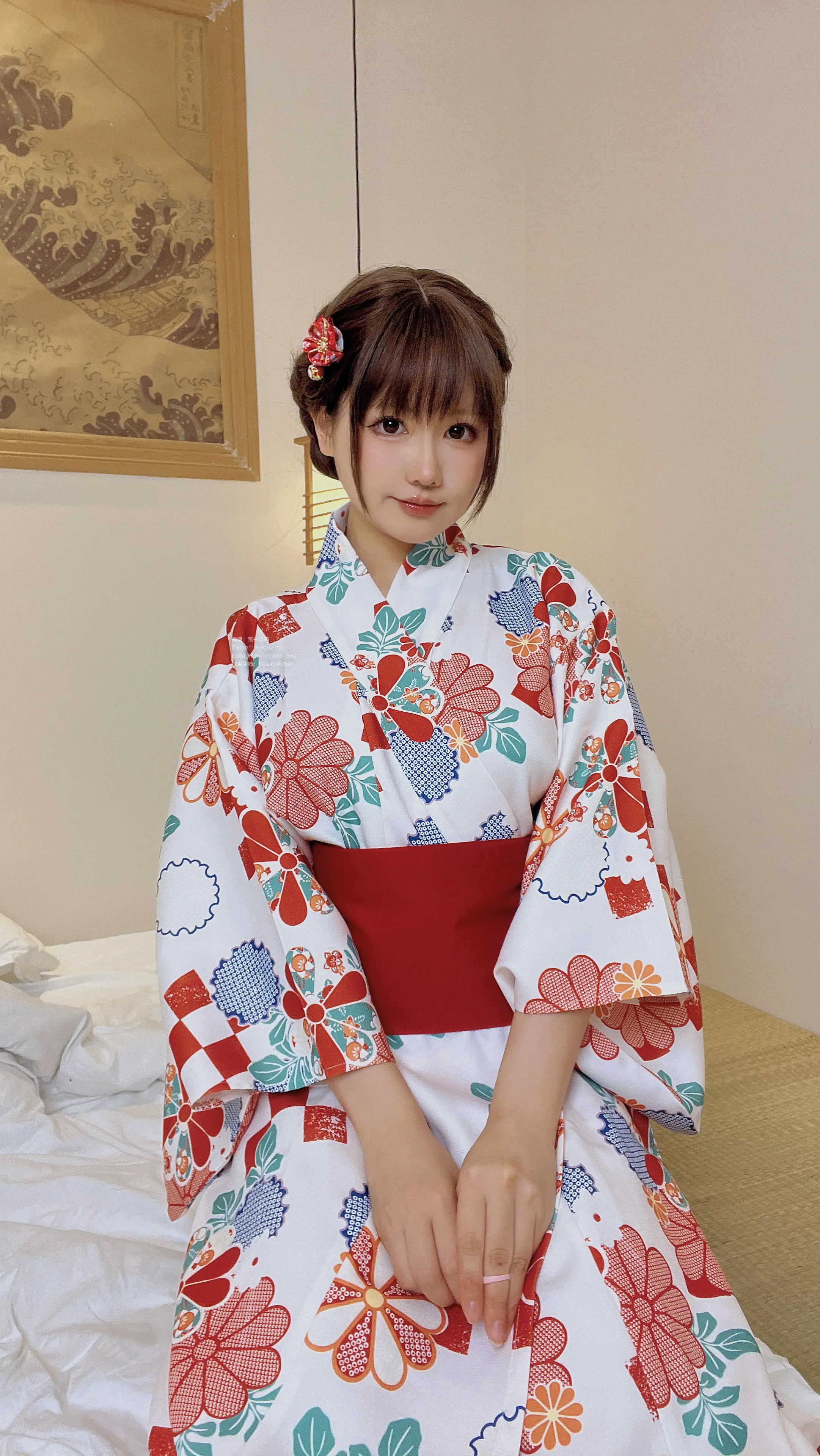 Nyako喵子 和风烂漫 浴衣 [152P]