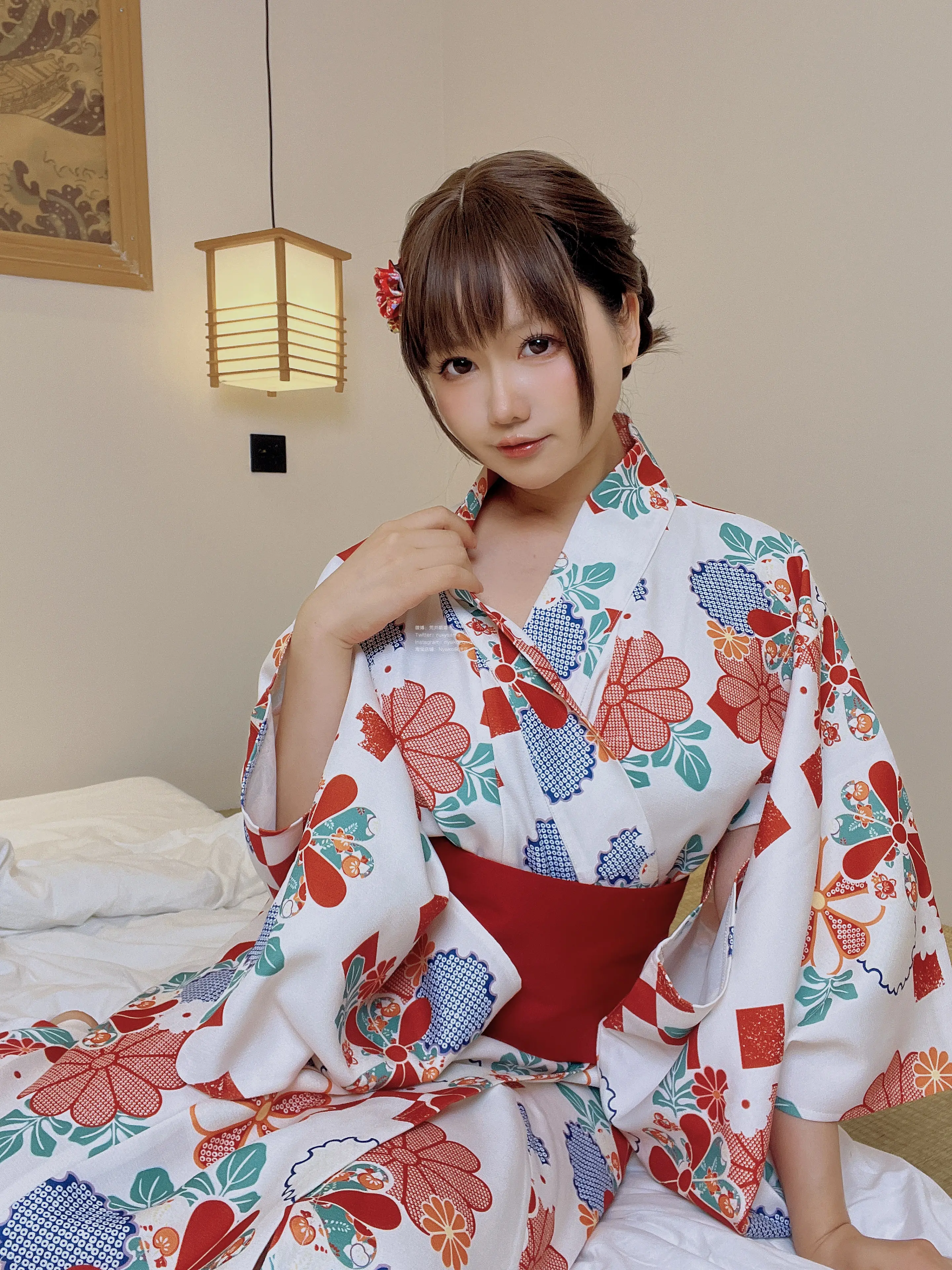 Nyako喵子 和风烂漫 浴衣 [152P]