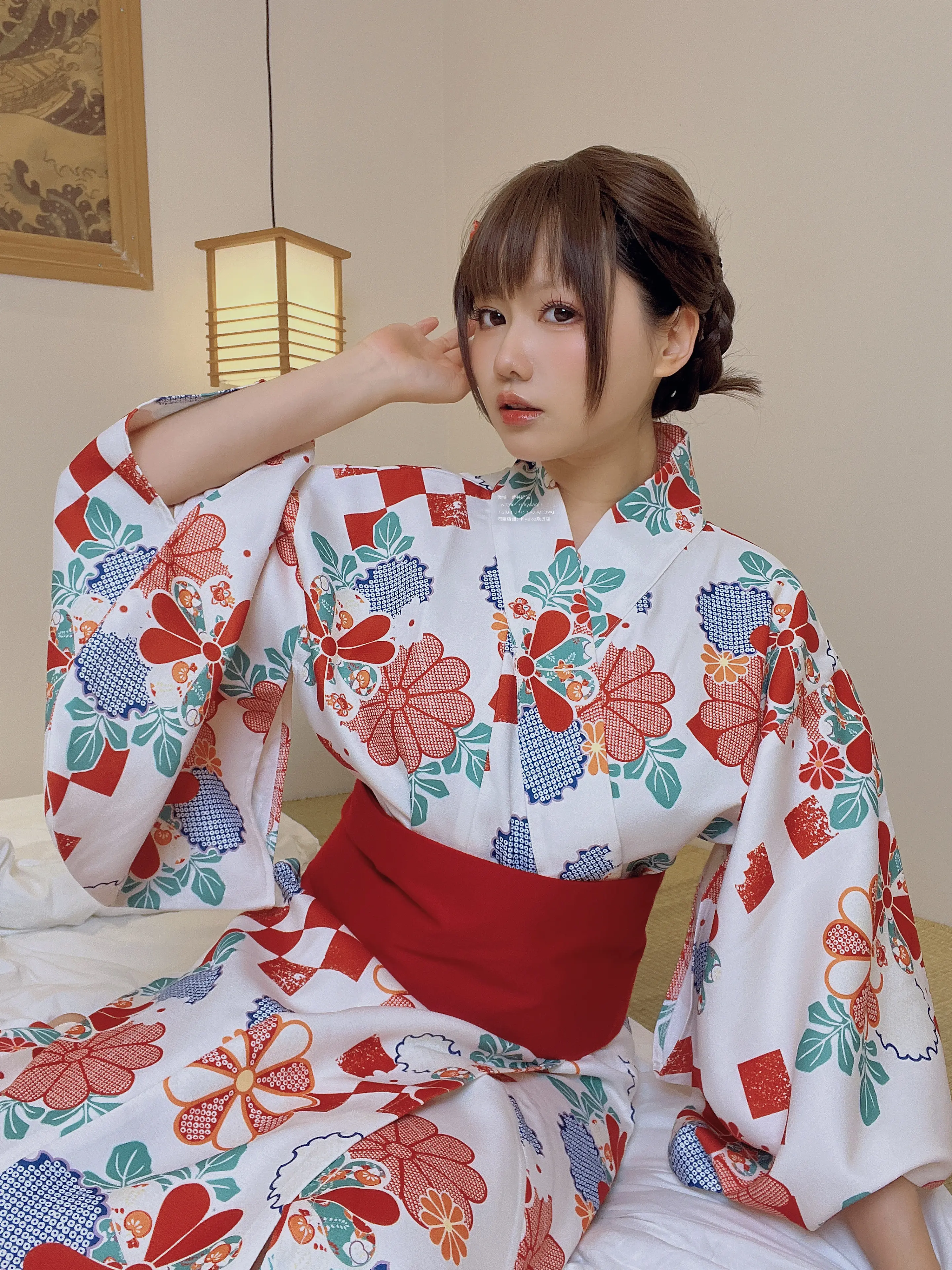 Nyako喵子 和风烂漫 浴衣 [152P]