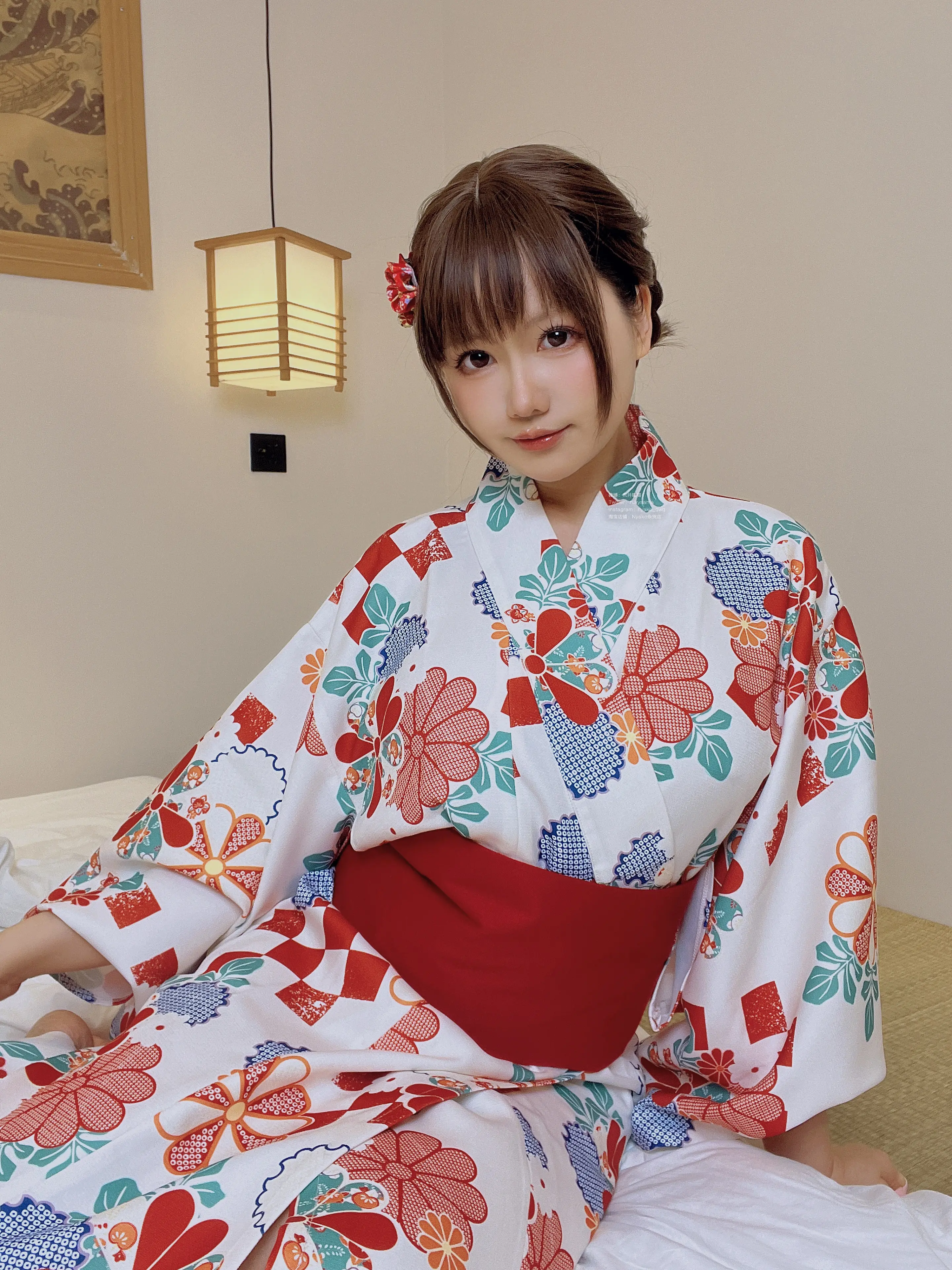 Nyako喵子 和风烂漫 浴衣 [152P]