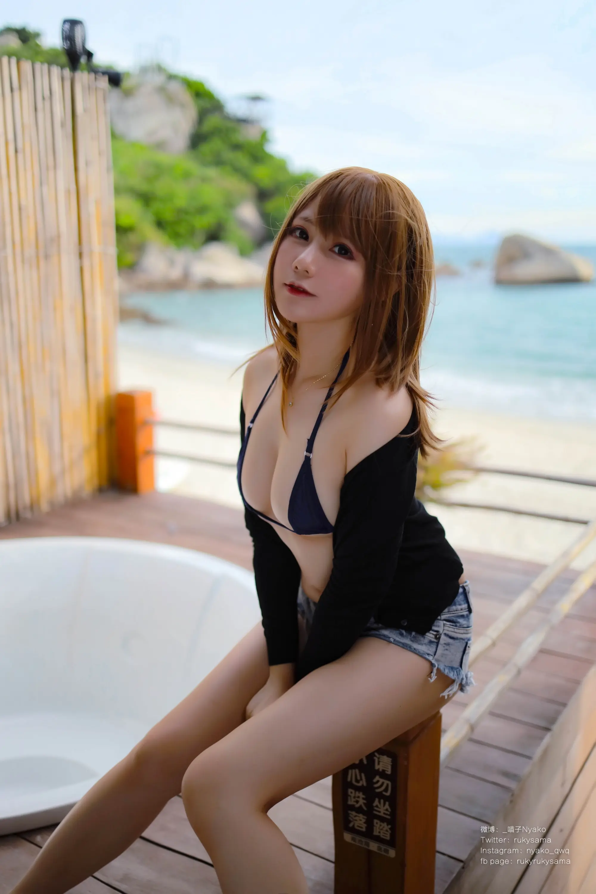 Nyako喵子 夏の彼女 [148P]