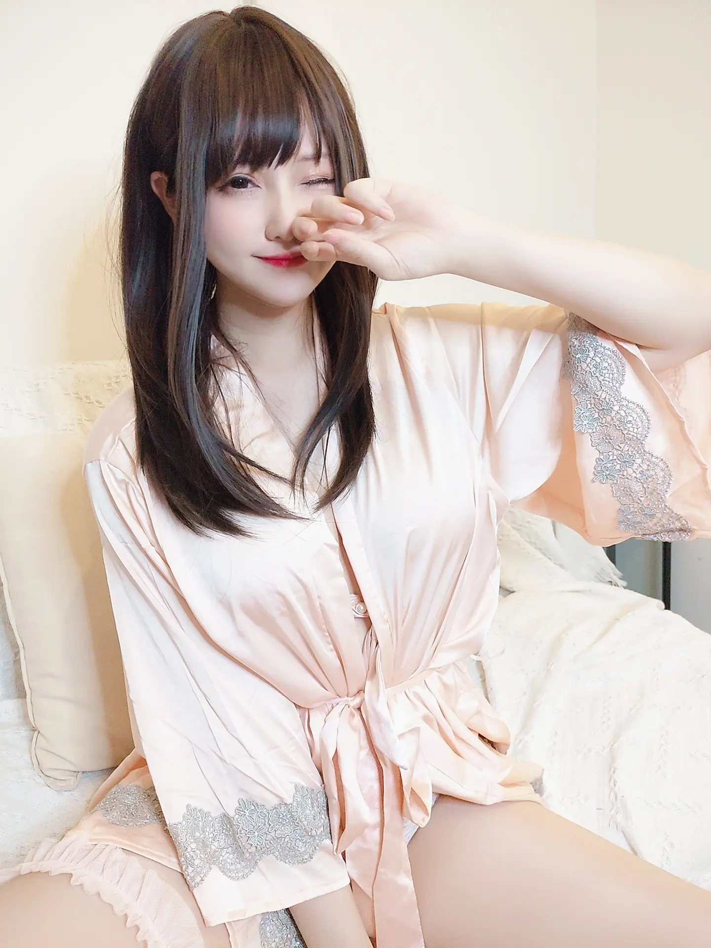 Nyako喵子 妄想彼女との同棲生活2 睡衣本限量赠品 [52P]