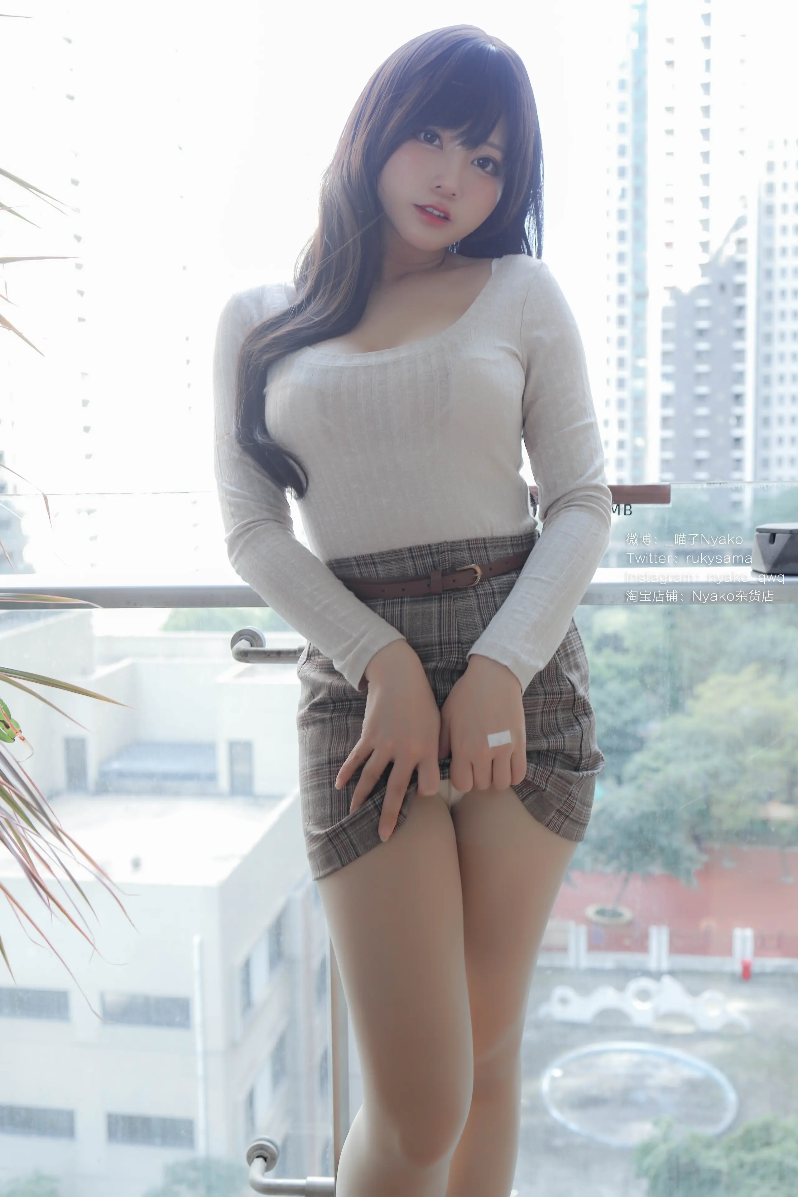 Nyako喵子 姐姐的居家假日 [89P]