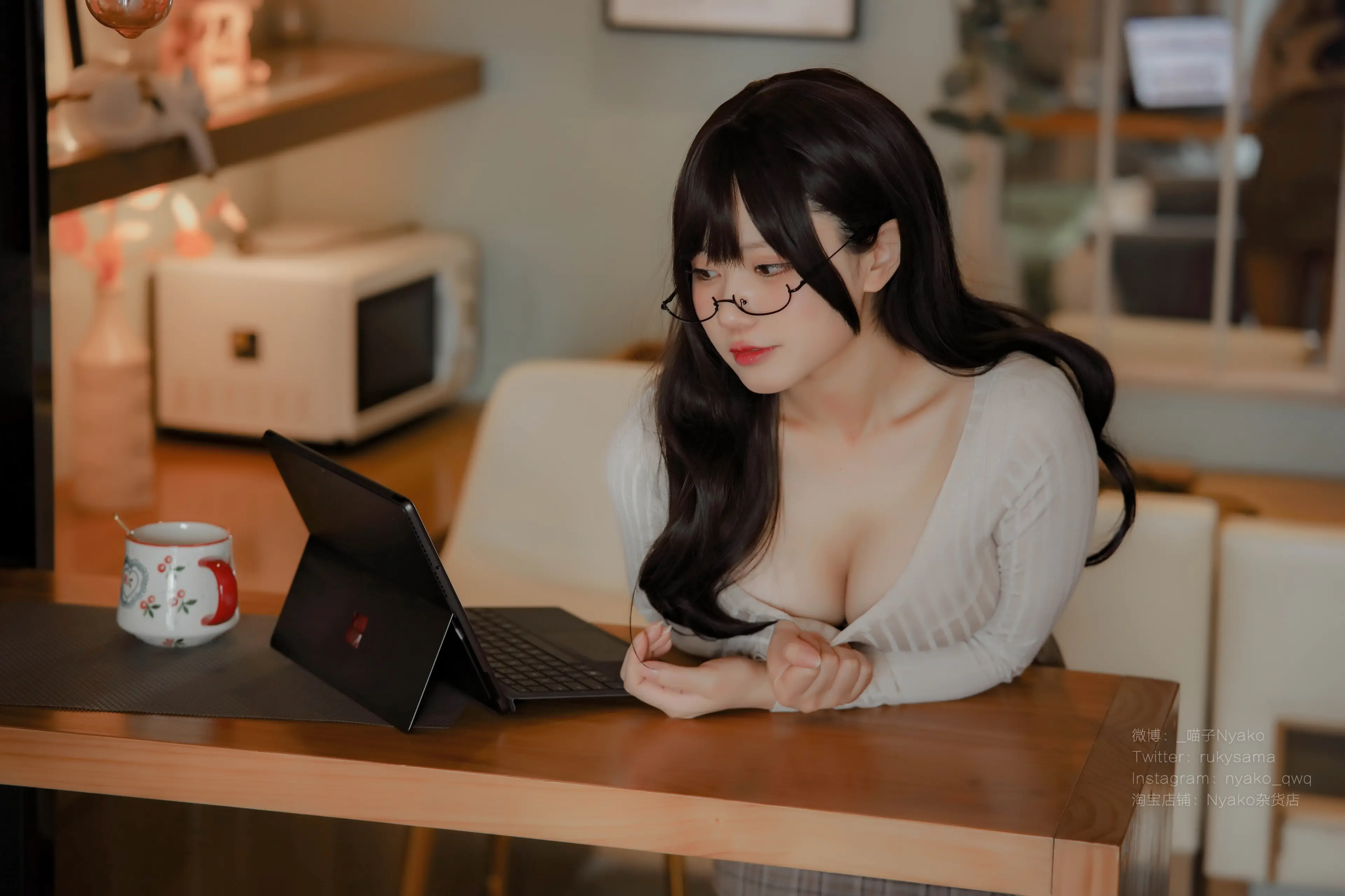 Nyako喵子 姐姐的居家假日 [89P]