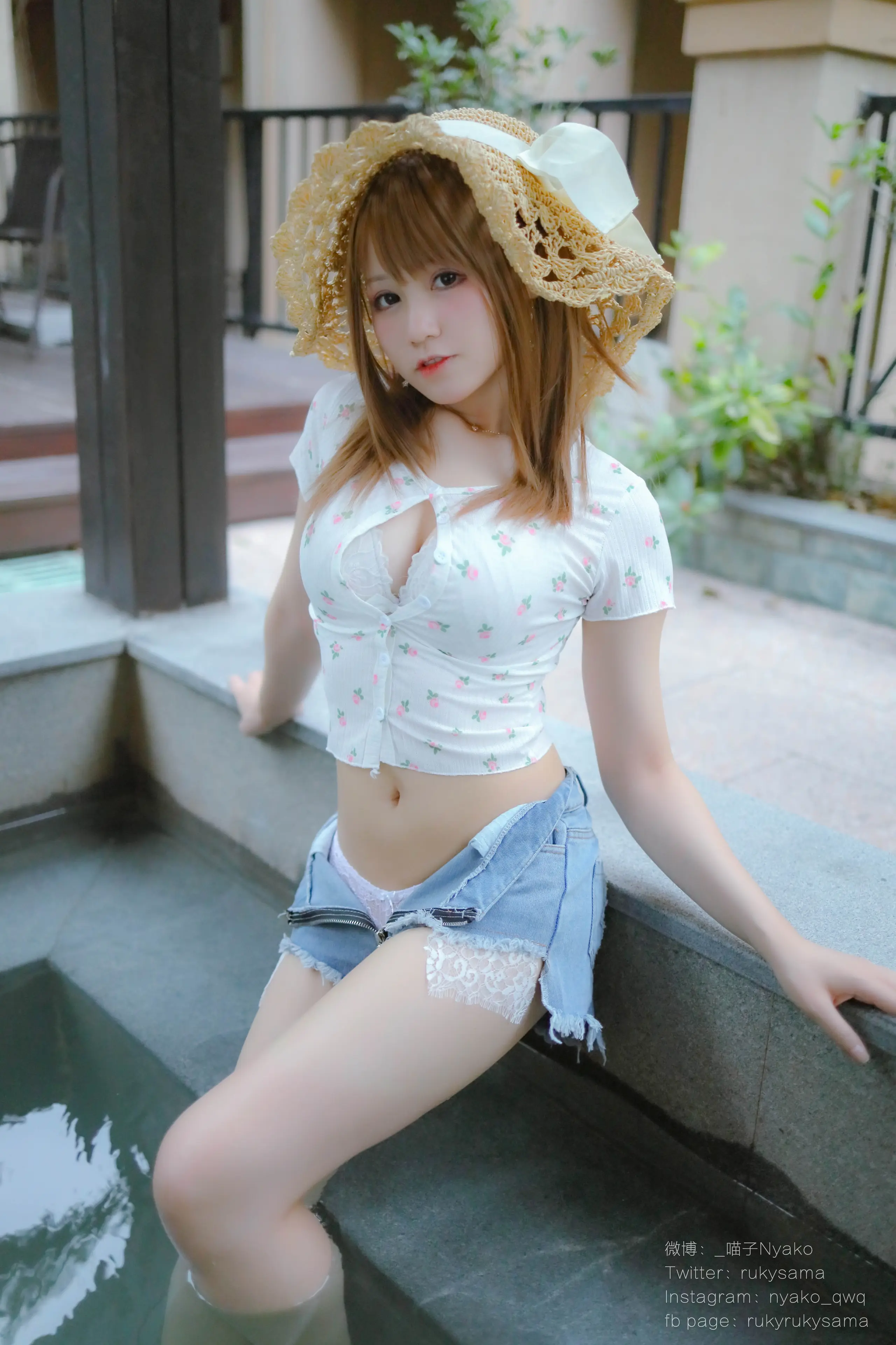 Nyako喵子 温泉旅行 [225P]