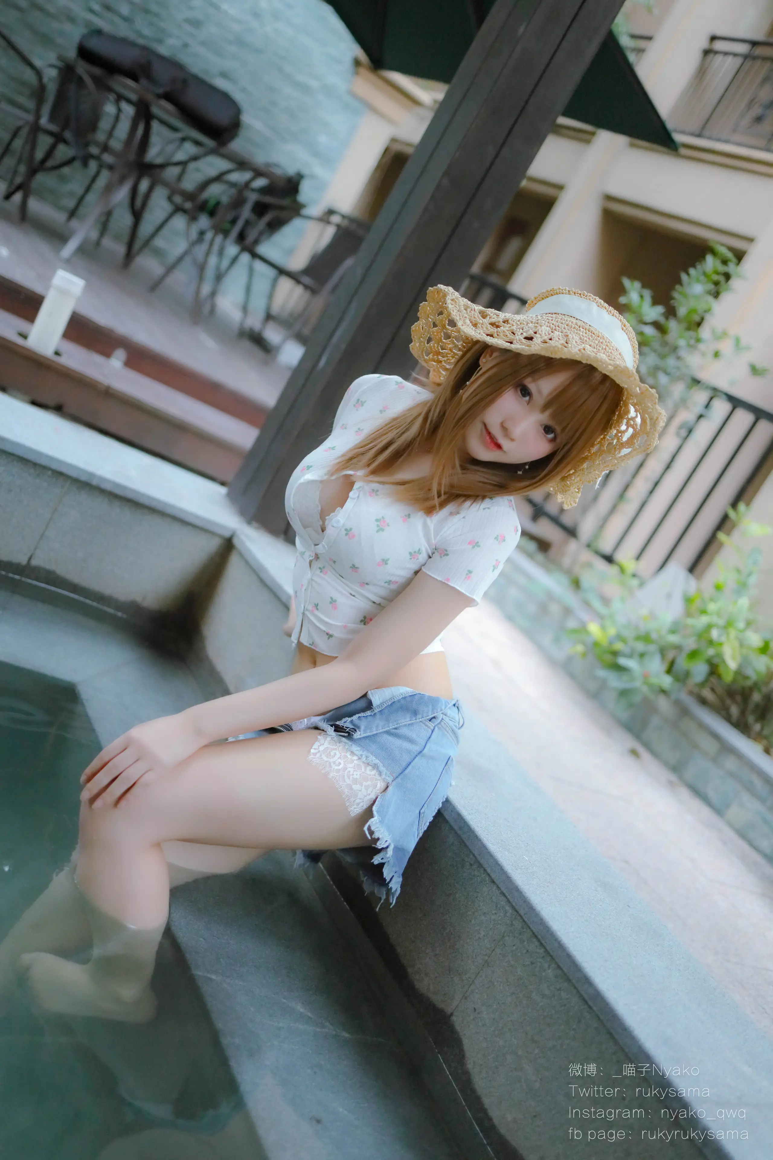 Nyako喵子 温泉旅行 [225P]