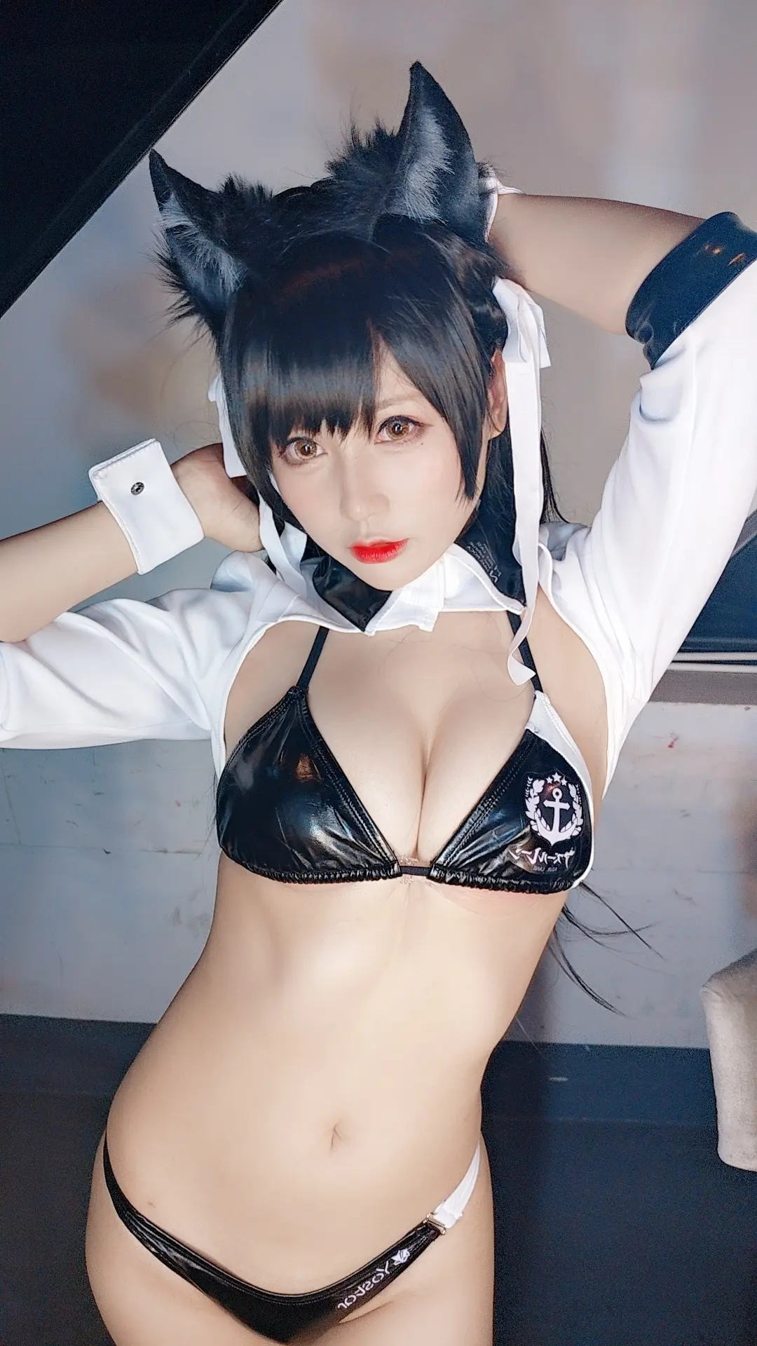 Nyako喵子 爱宕机车 [14P]