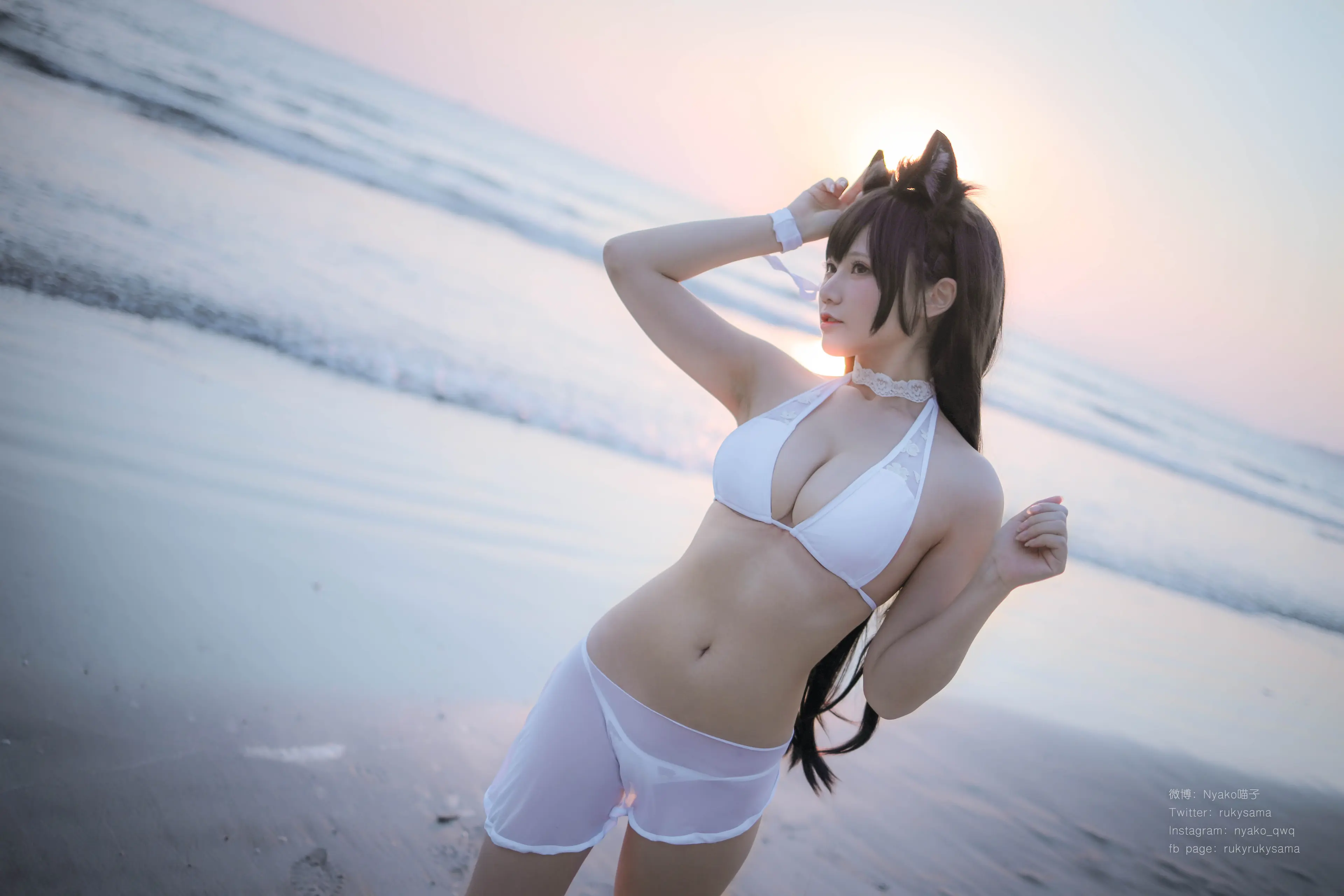 Nyako喵子 爱宕泳装 [25P]