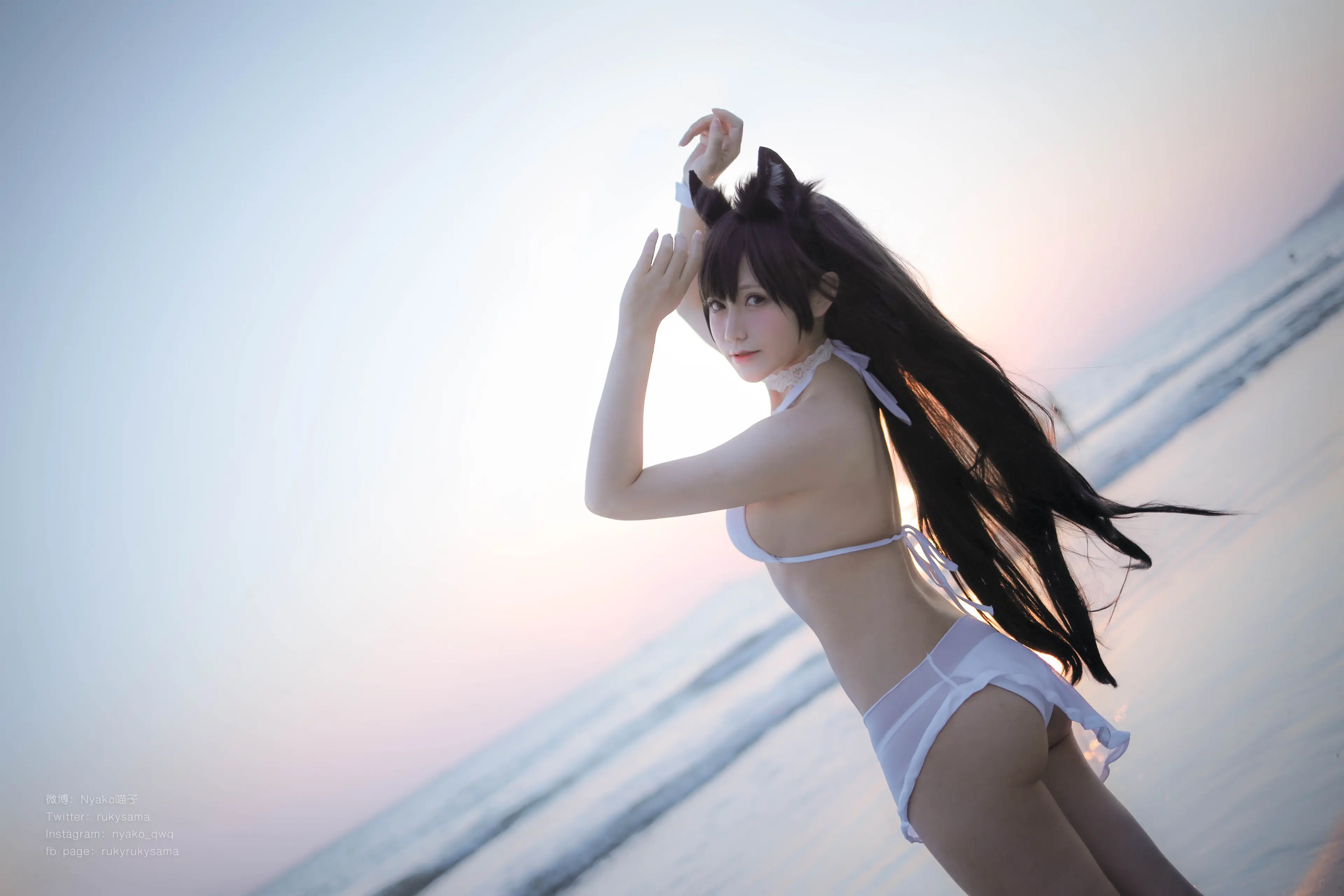 Nyako喵子 爱宕泳装 [25P]