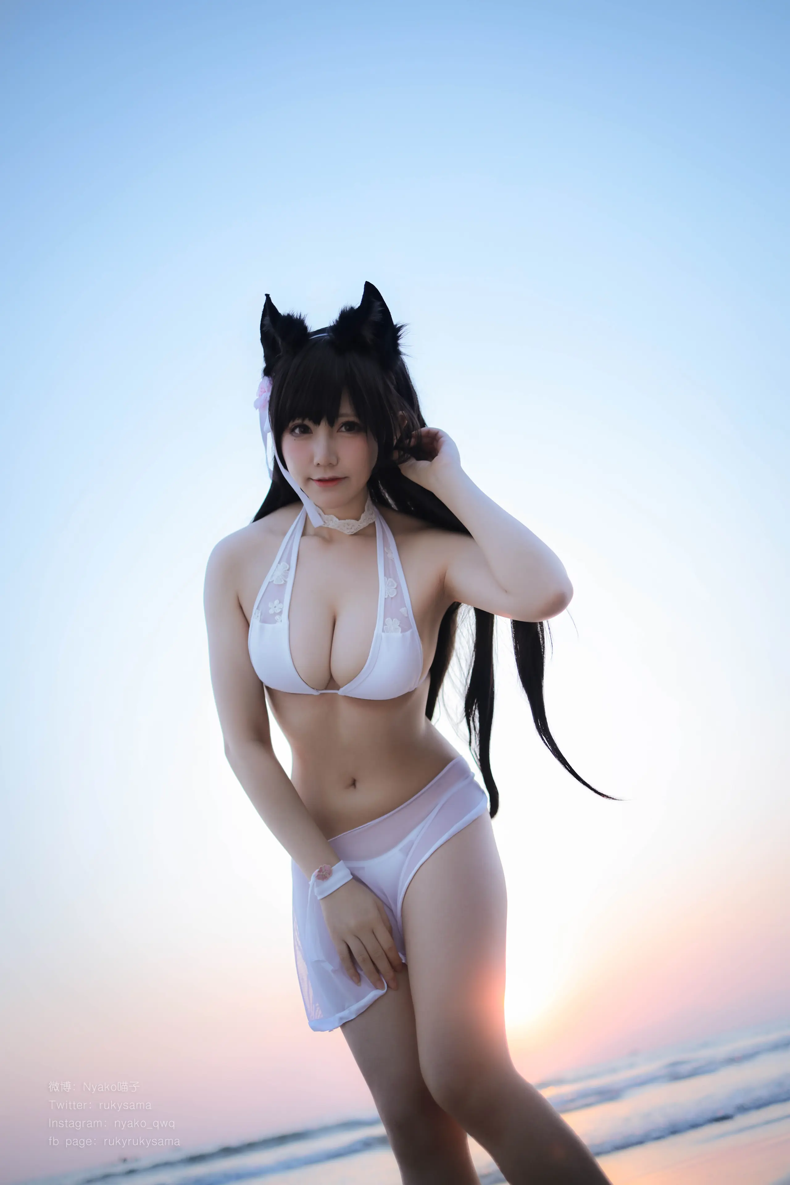 Nyako喵子 爱宕泳装 [25P]