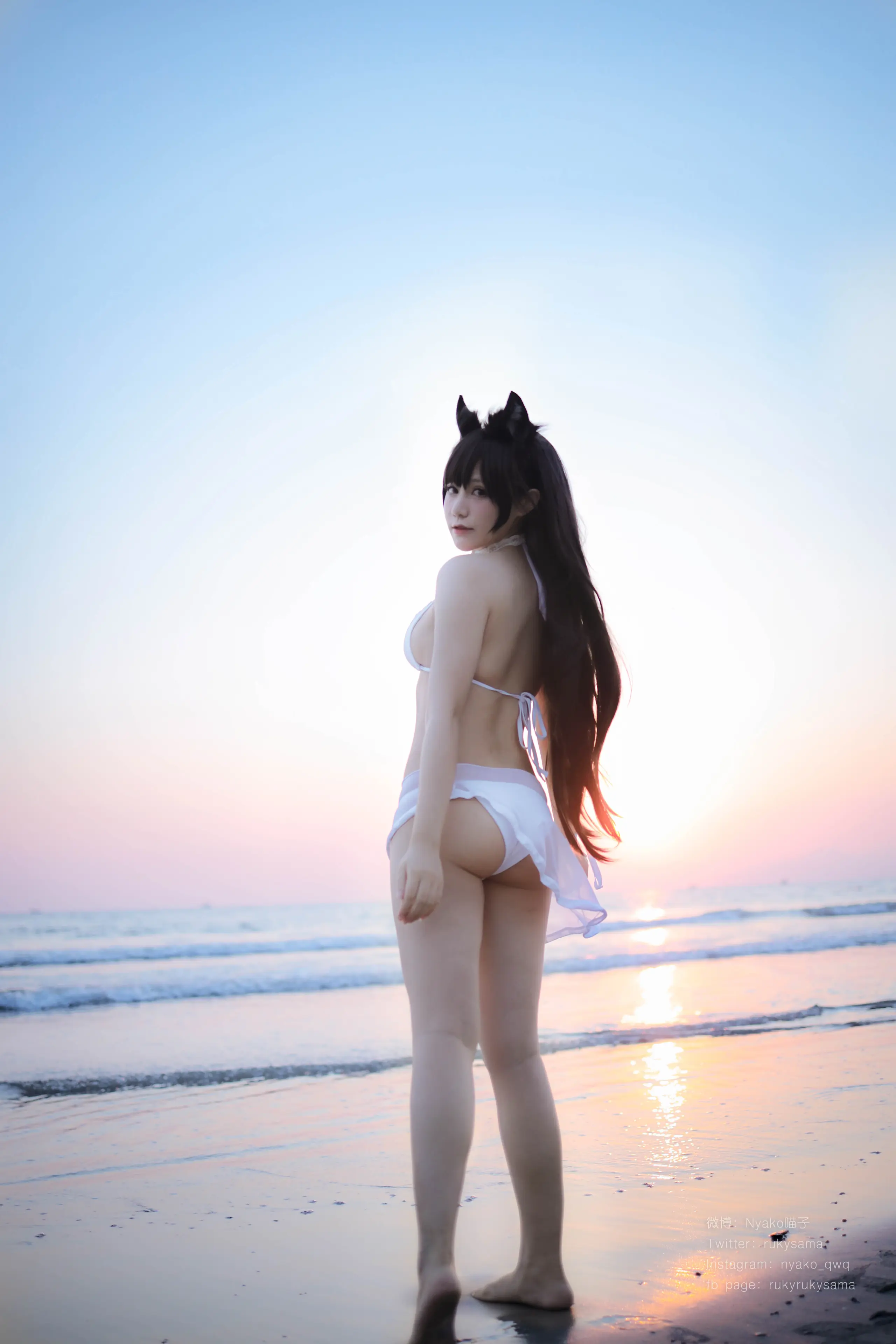 Nyako喵子 爱宕泳装 [25P]