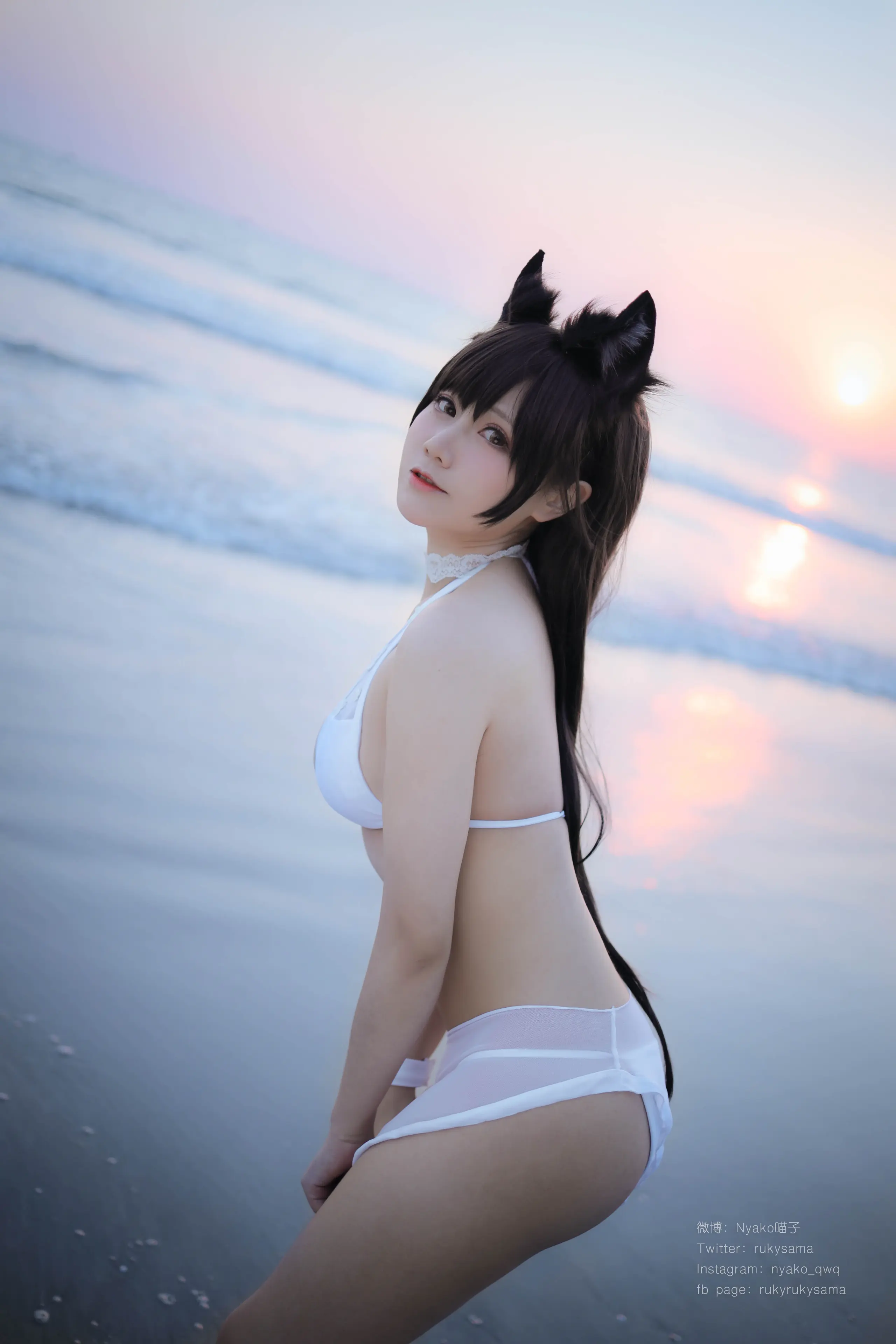 Nyako喵子 爱宕泳装 [25P]