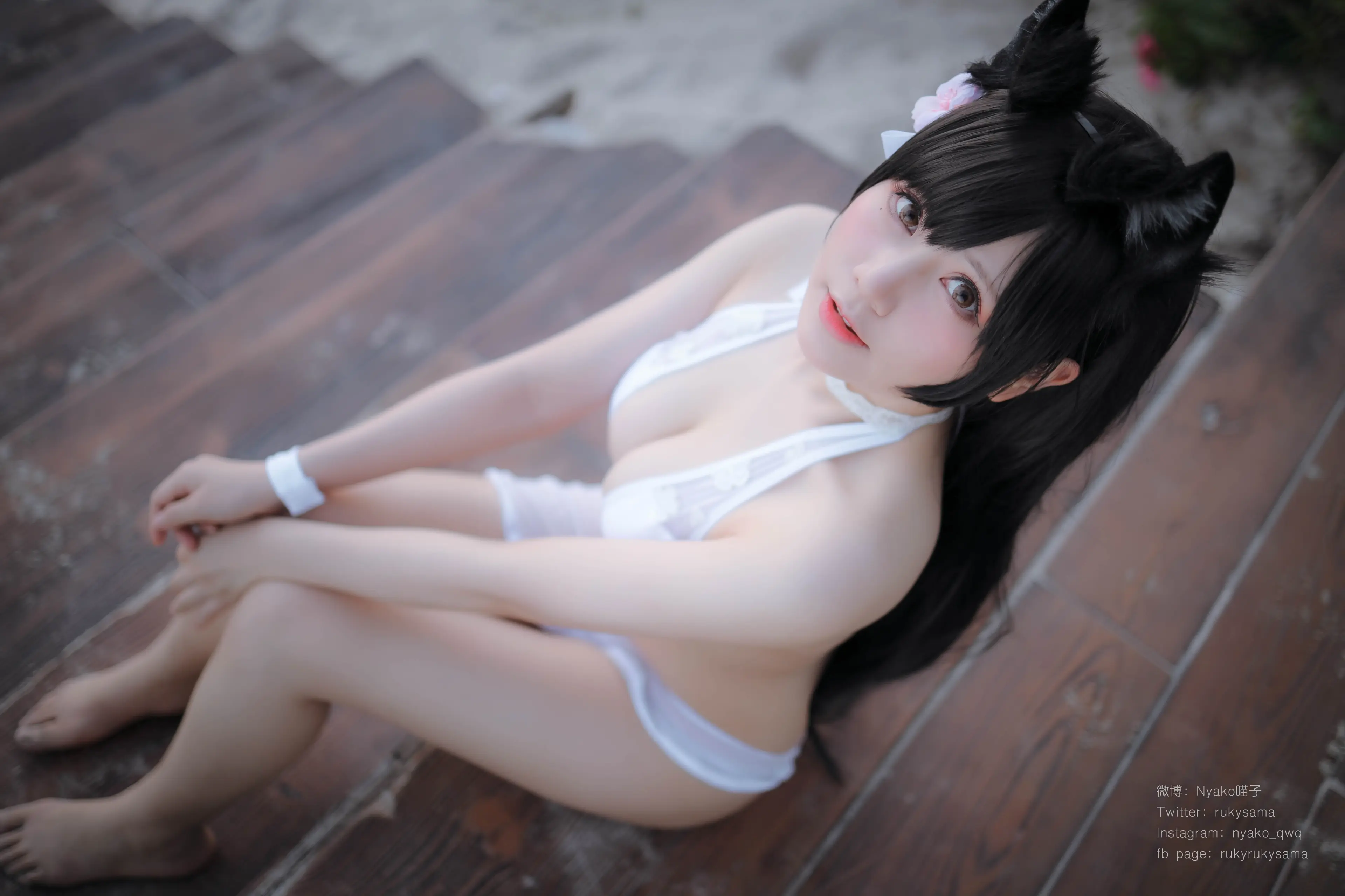 Nyako喵子 爱宕泳装 [25P]