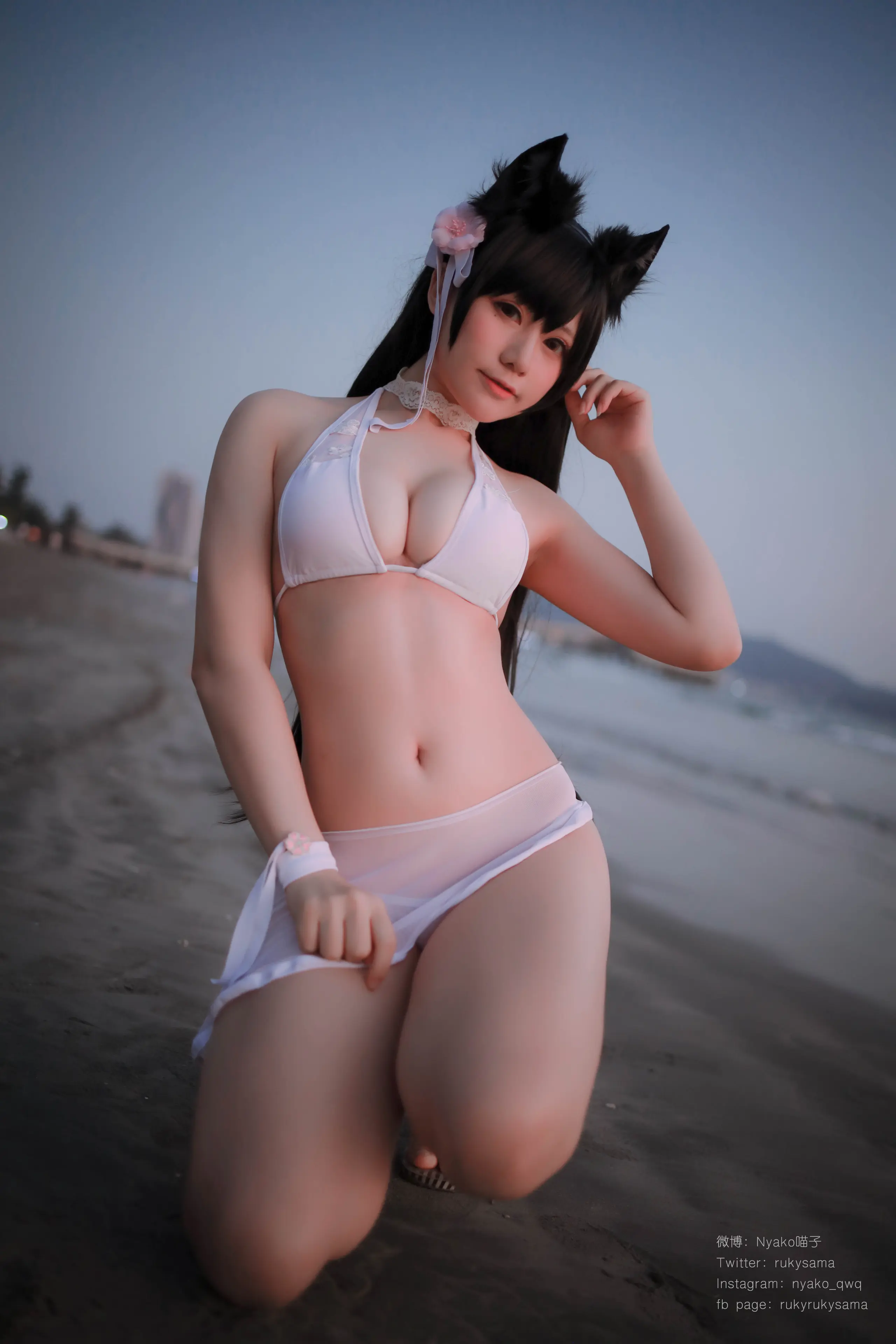 Nyako喵子 爱宕泳装 [25P]