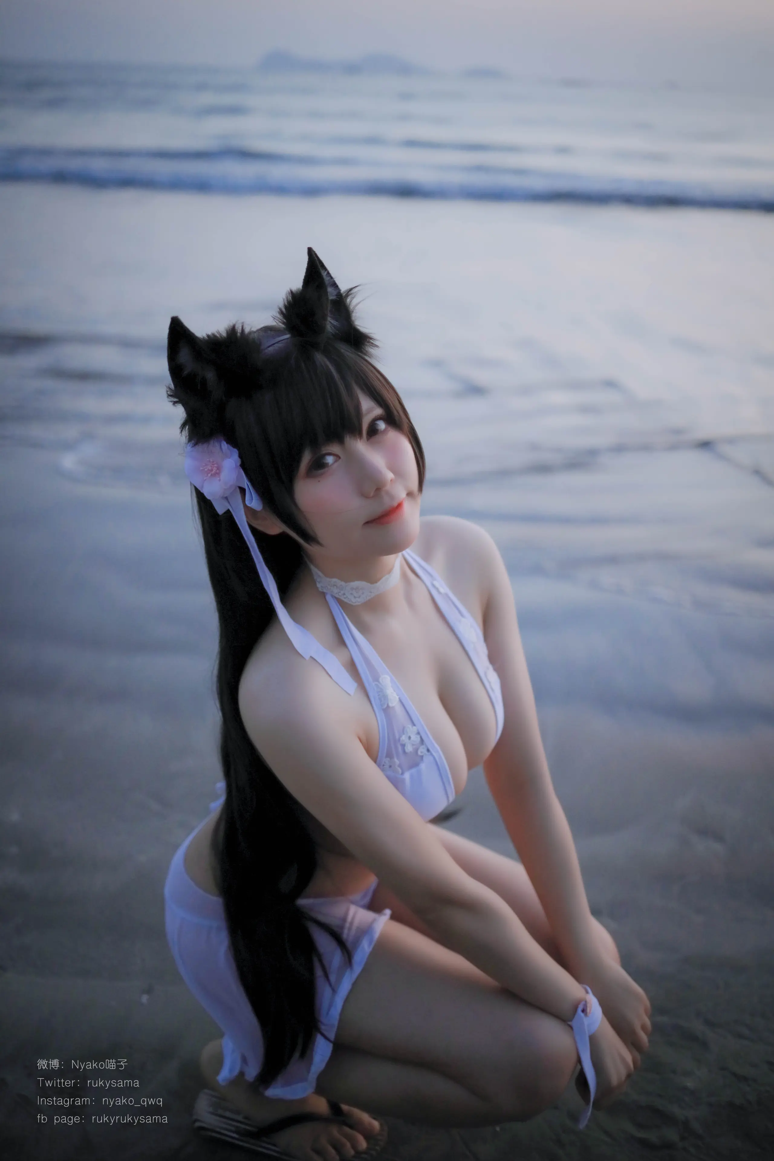 Nyako喵子 爱宕泳装 [25P]