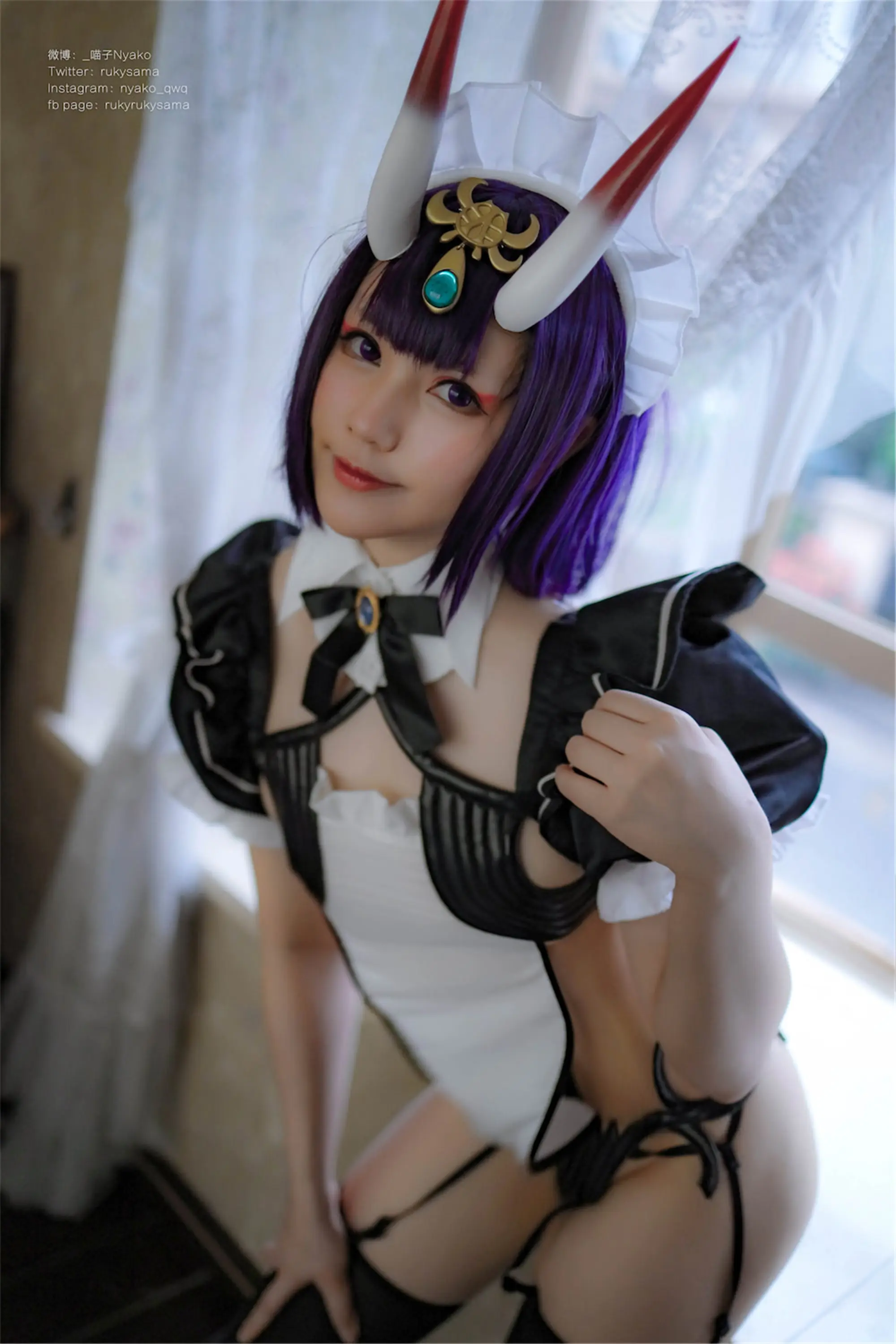 Nyako喵子 酒吞童子女仆 [42P]