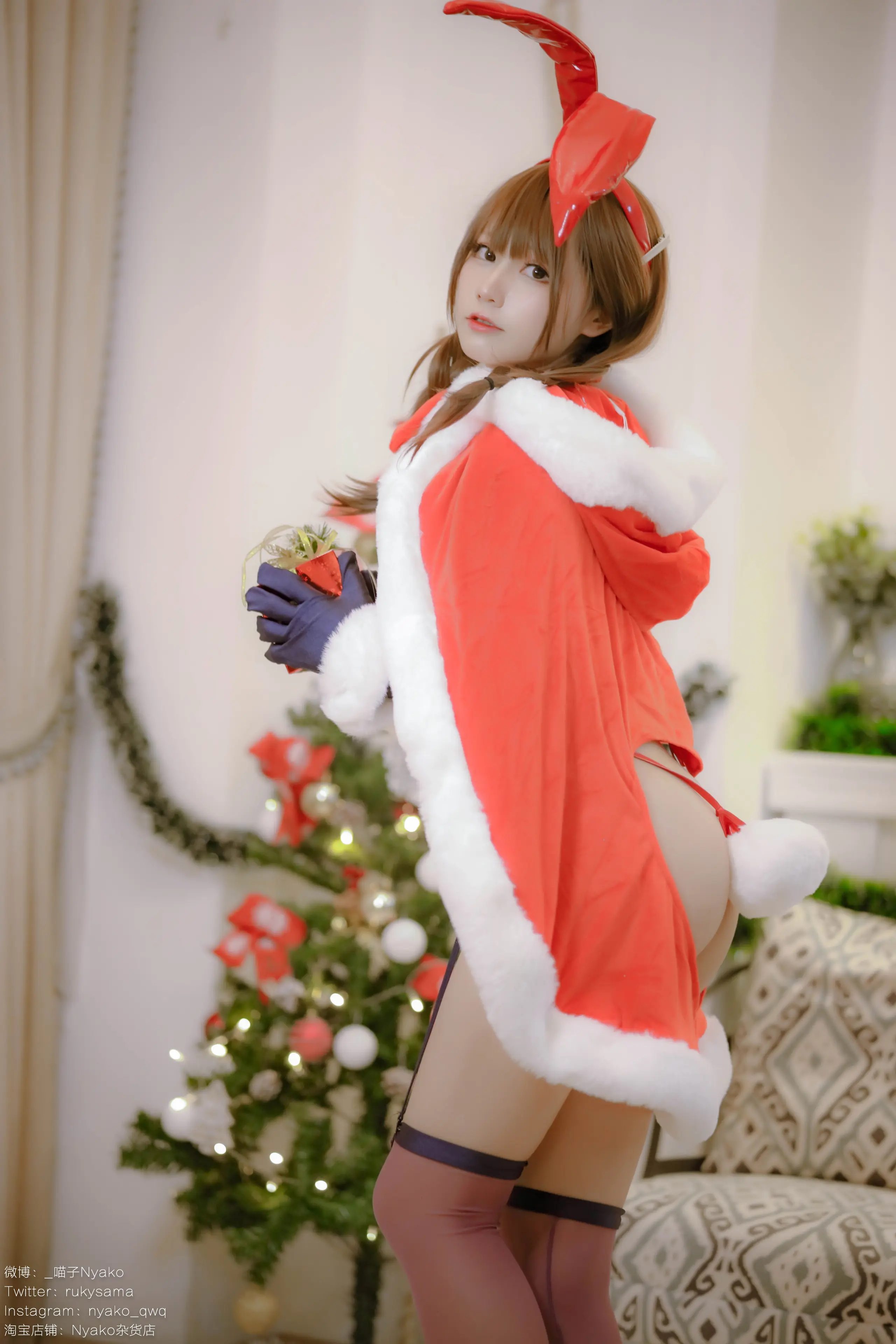 Nyako喵子 Christmas Bunny [155P]