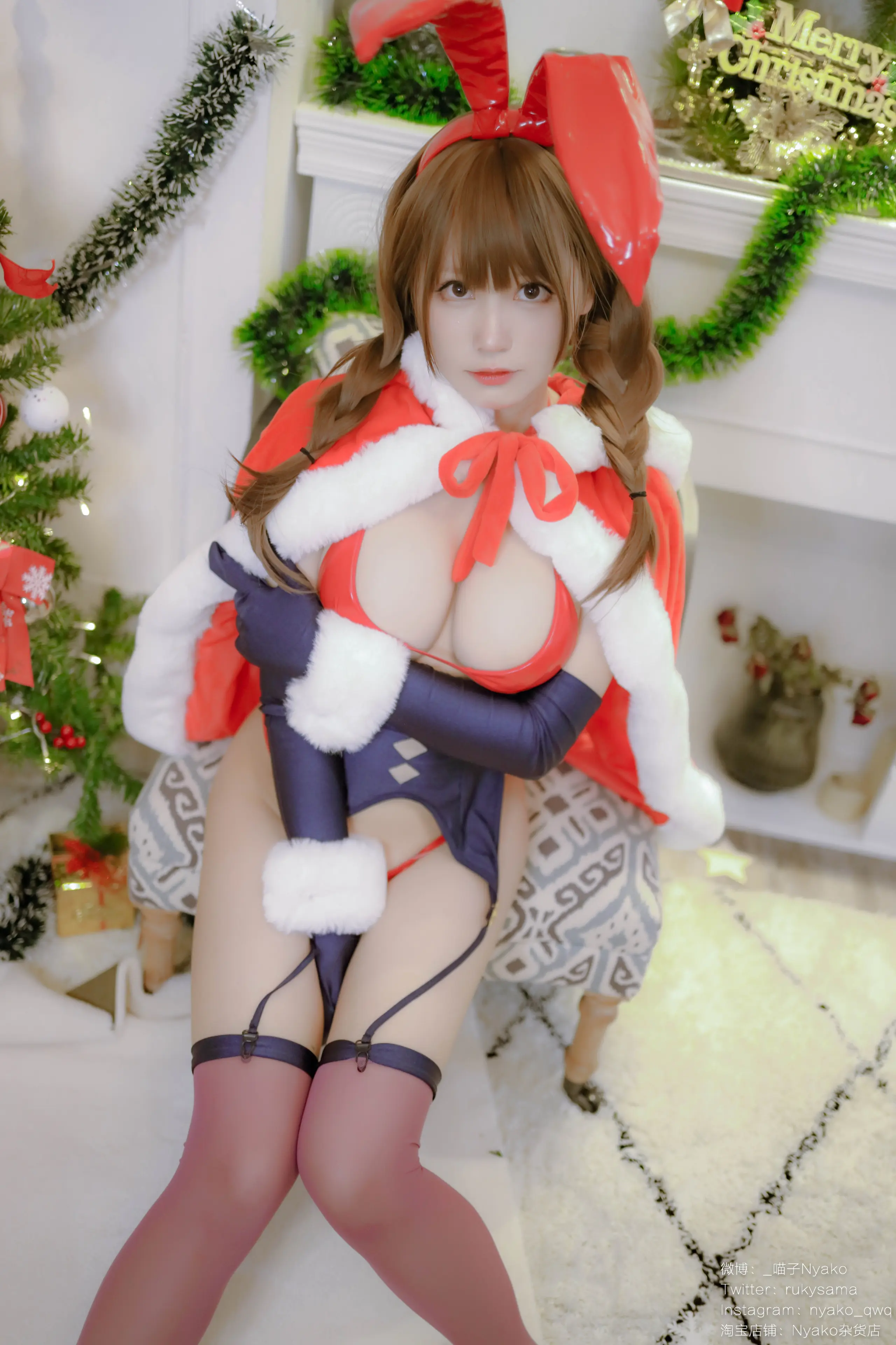 Nyako喵子 Christmas Bunny [155P]