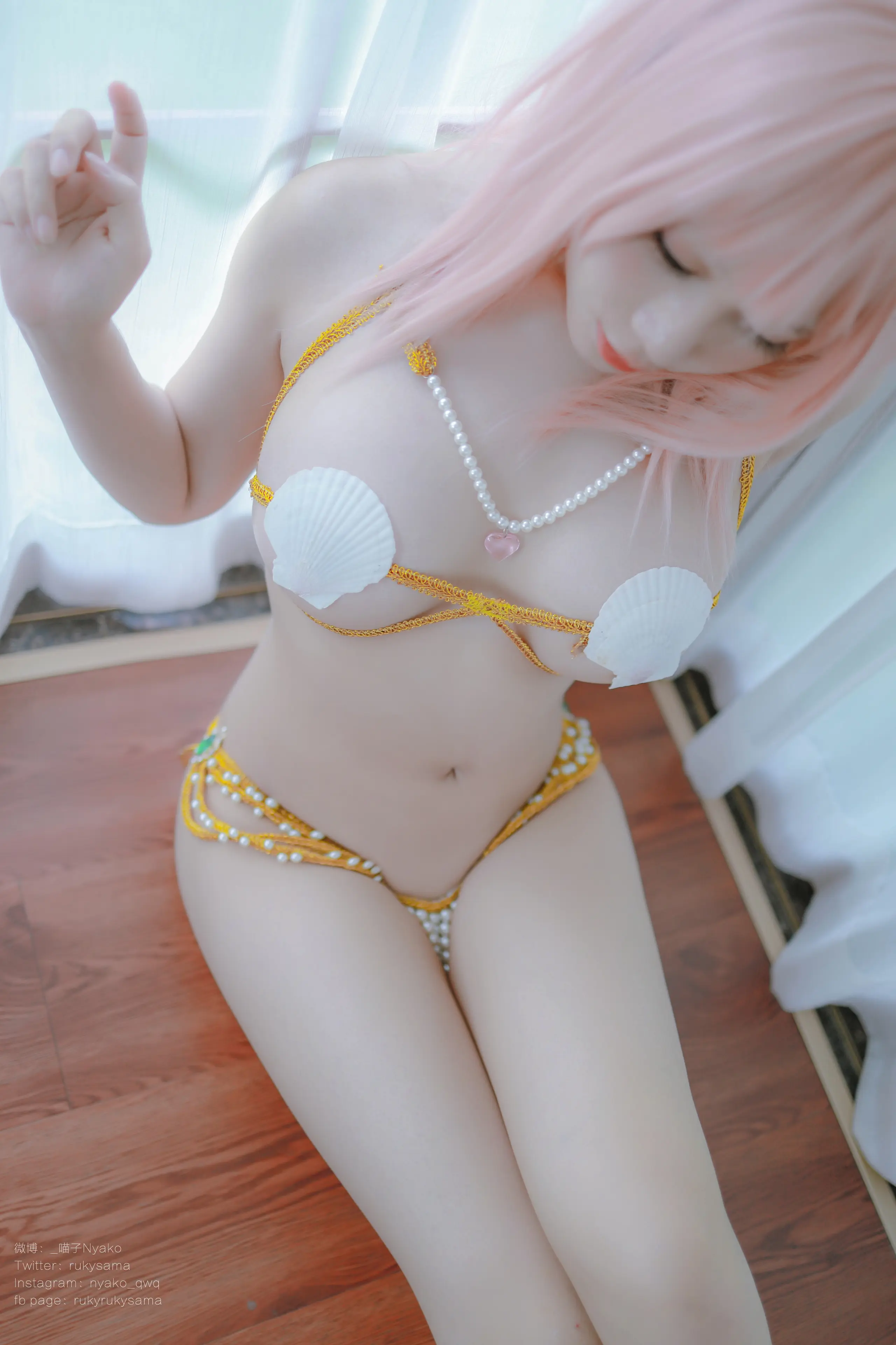 Nyako喵子 DOA ほのか2 贝壳 [35P]