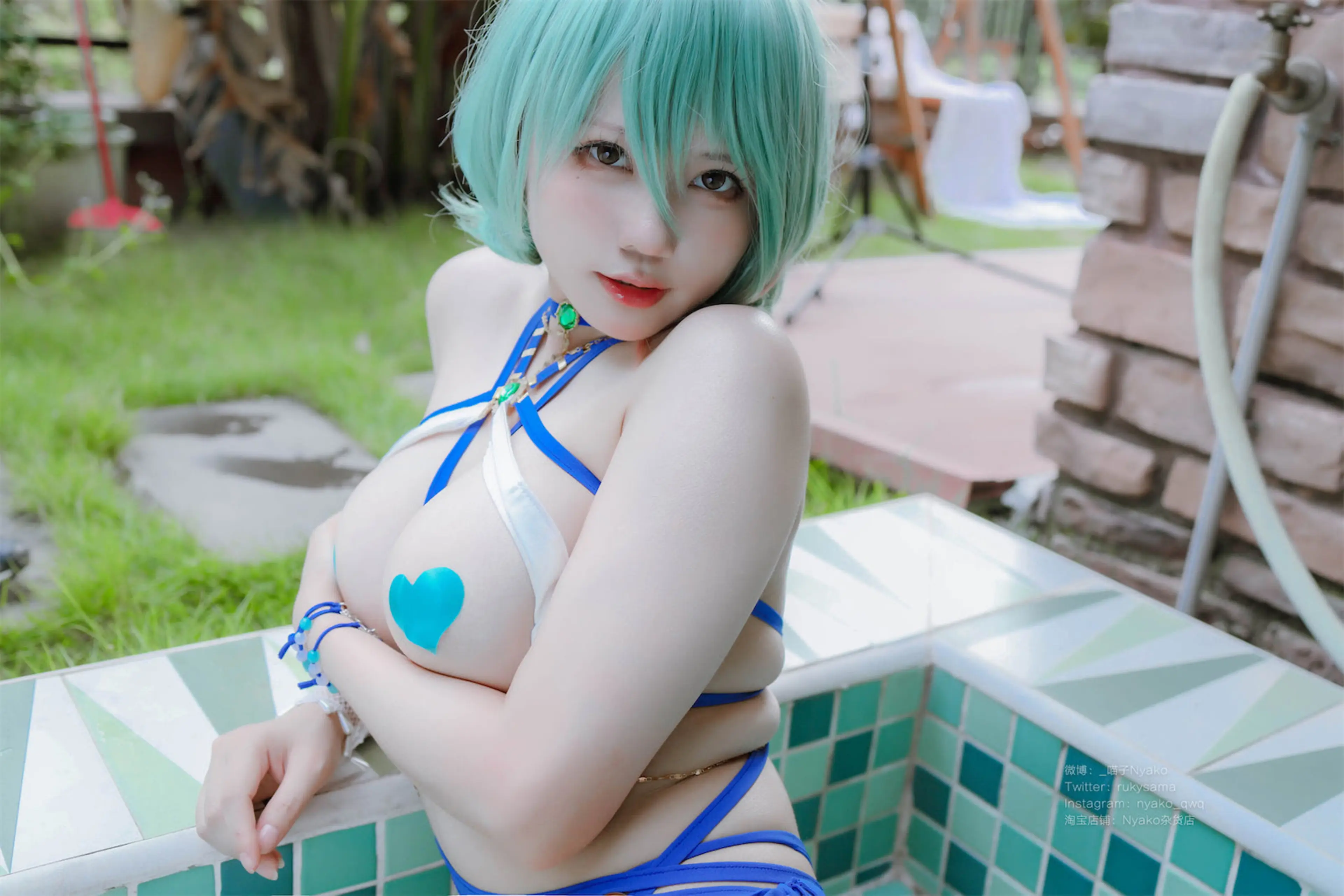 Nyako喵子 DOA环泳装 [138P]