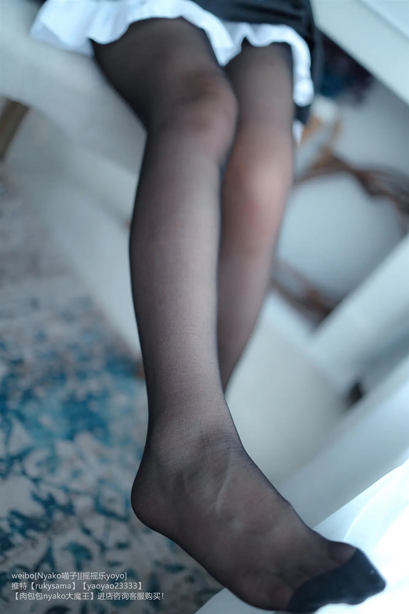 Nyako喵子 Nyako × 搖搖樂 猫耳のメイド姉妹 [129P]