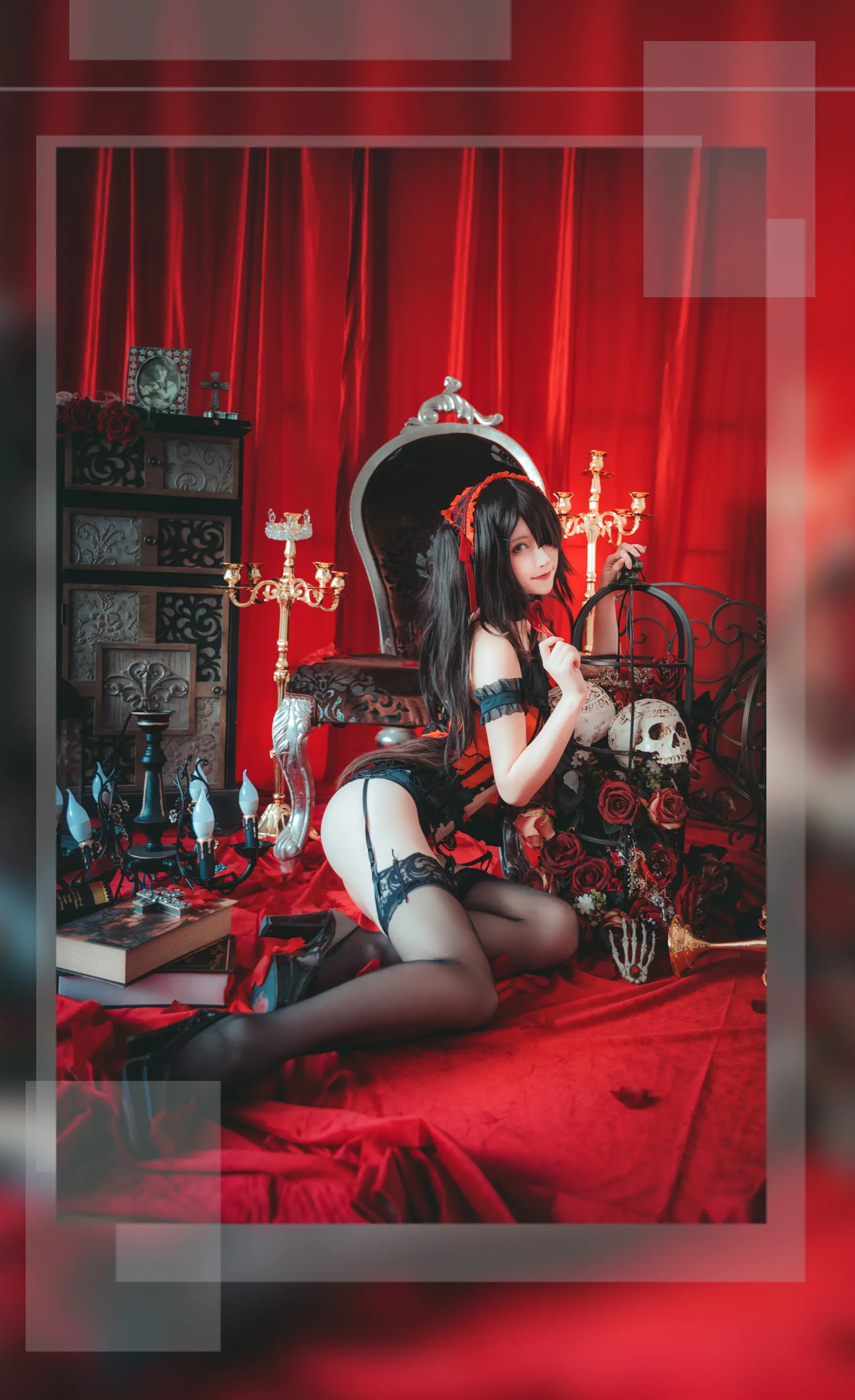 yui金鱼 约会大作战时崎狂三 [11P]