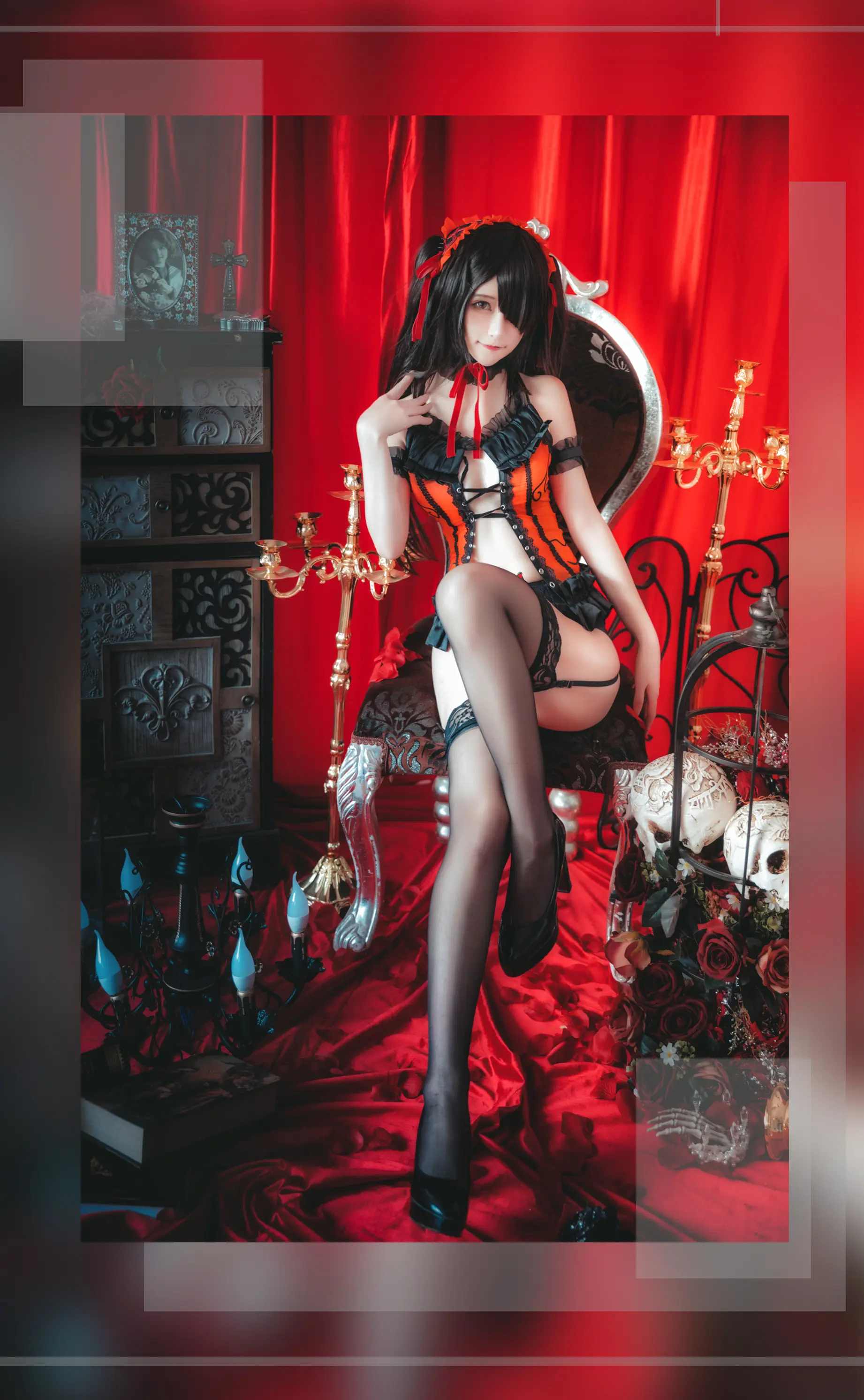 yui金鱼 约会大作战时崎狂三 [11P]