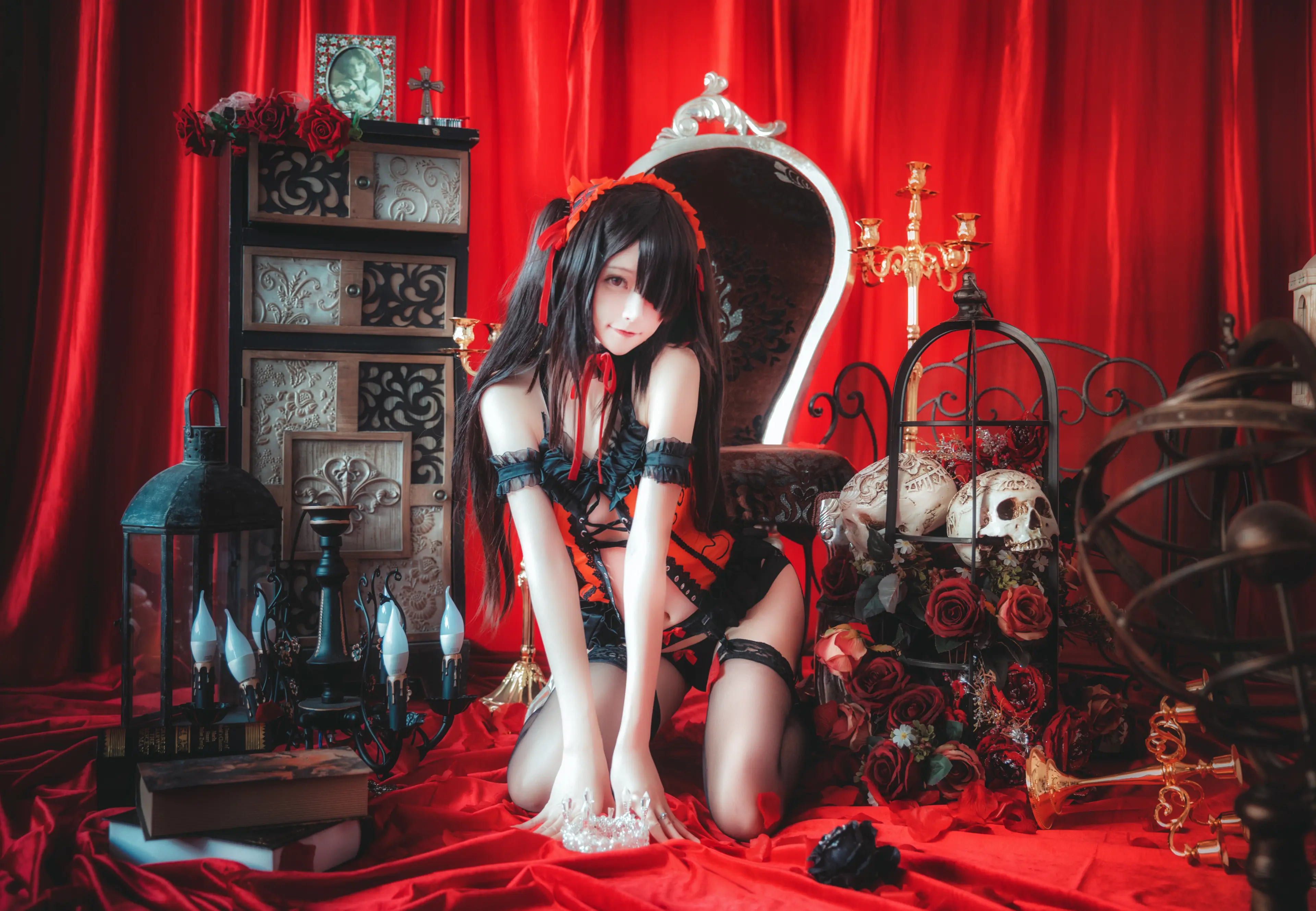 yui金鱼 约会大作战时崎狂三 [11P]