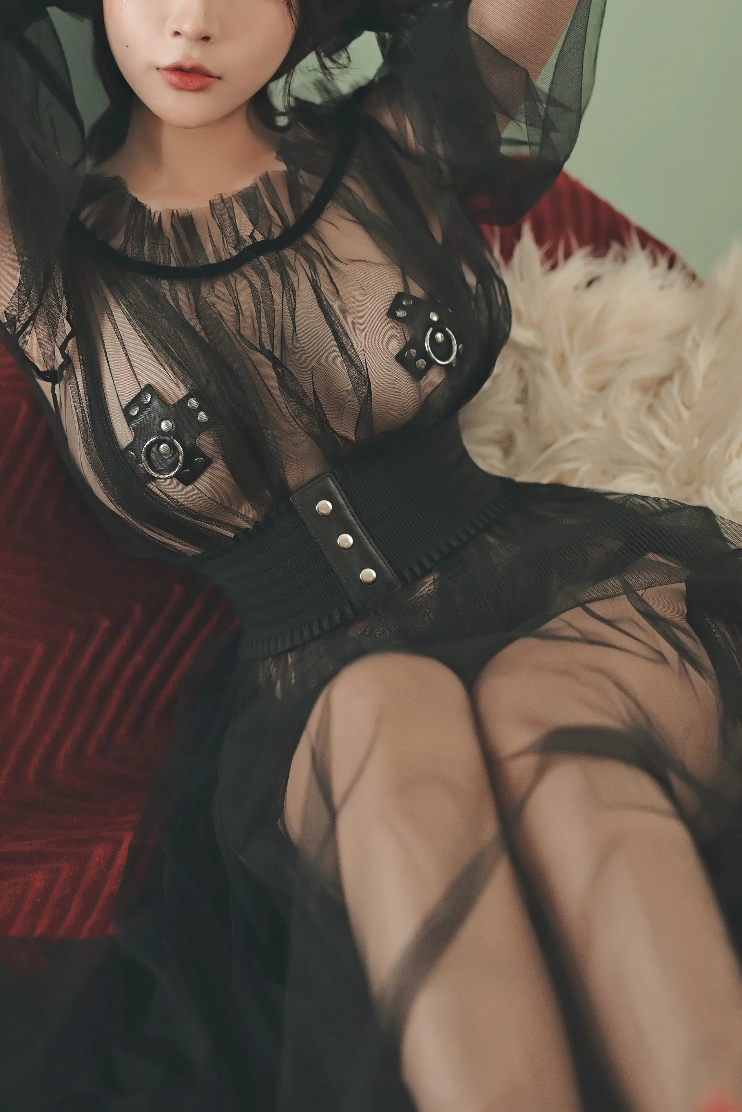 yuuhui玉汇 爱欲之神 黑纱朦胧+绳缚 [104P]