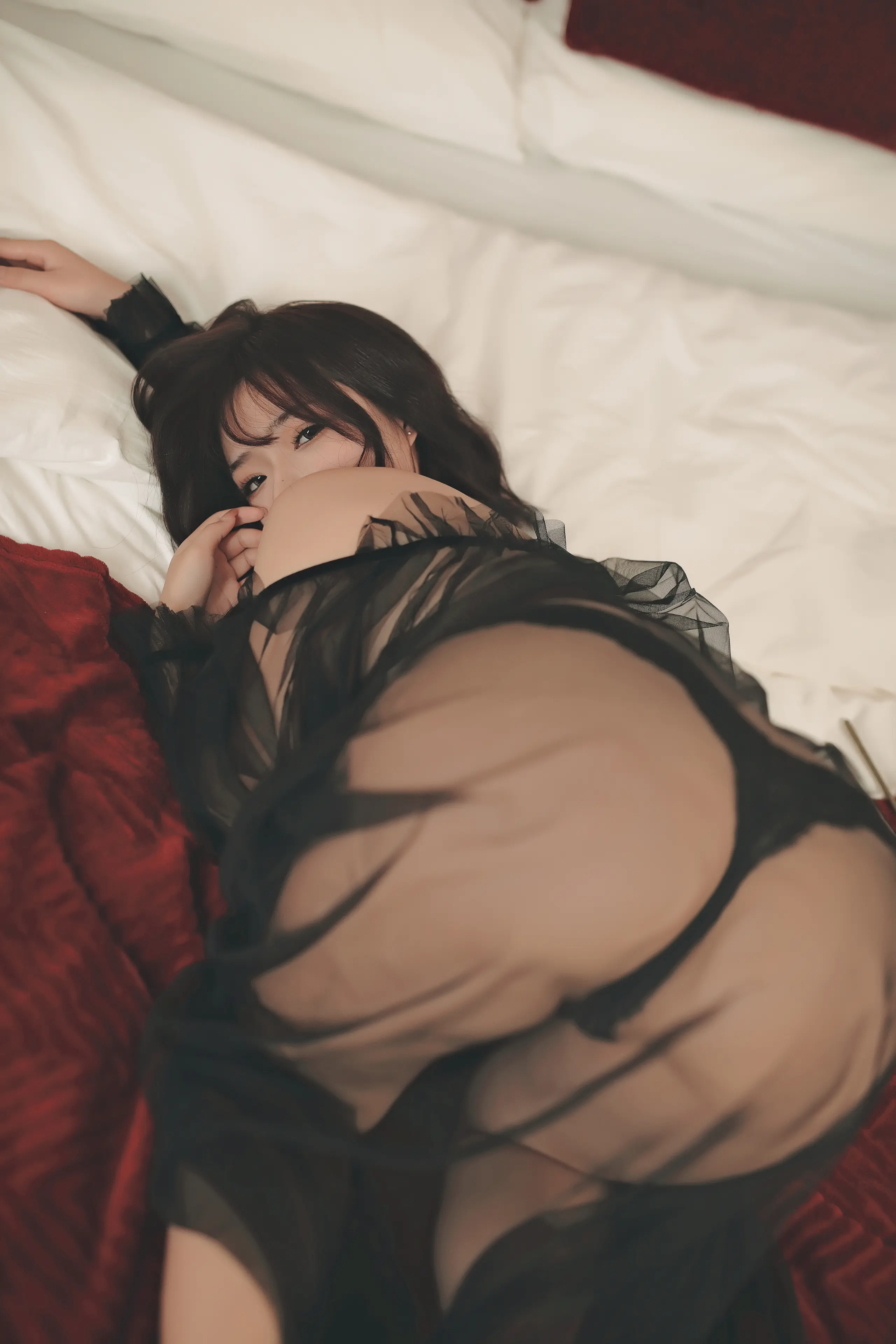 yuuhui玉汇 爱欲之神 黑纱朦胧+绳缚 [104P]