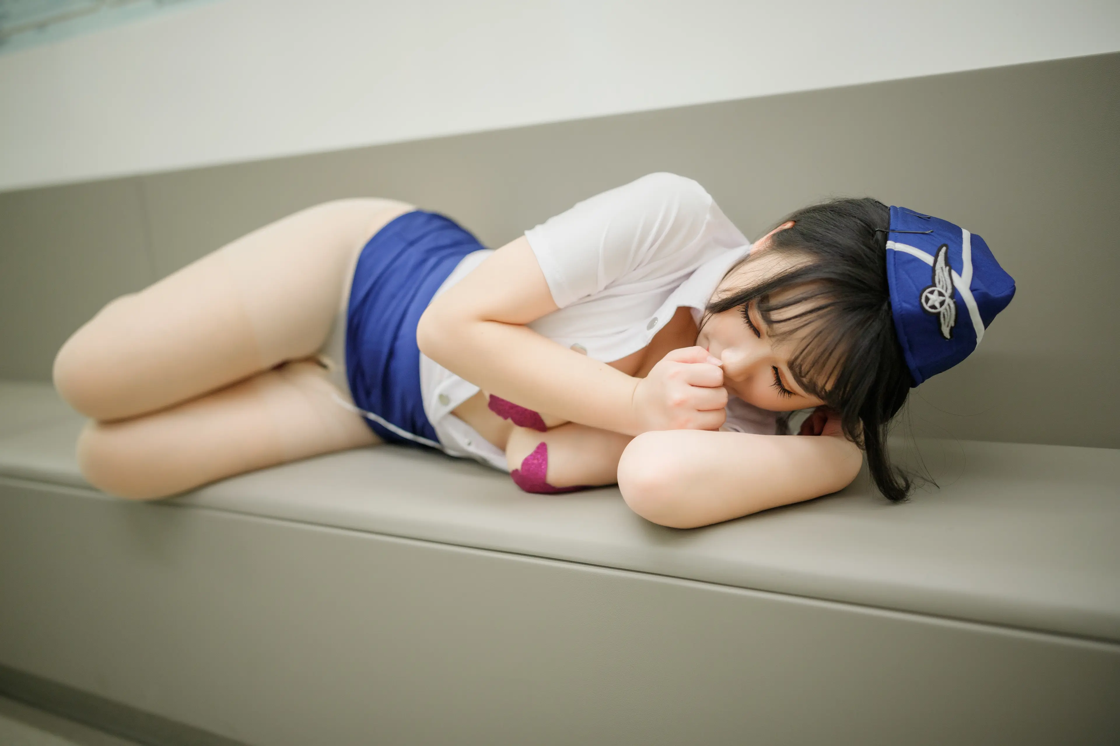 yuuhui玉汇 胡桃猫 – 电车 [164P]